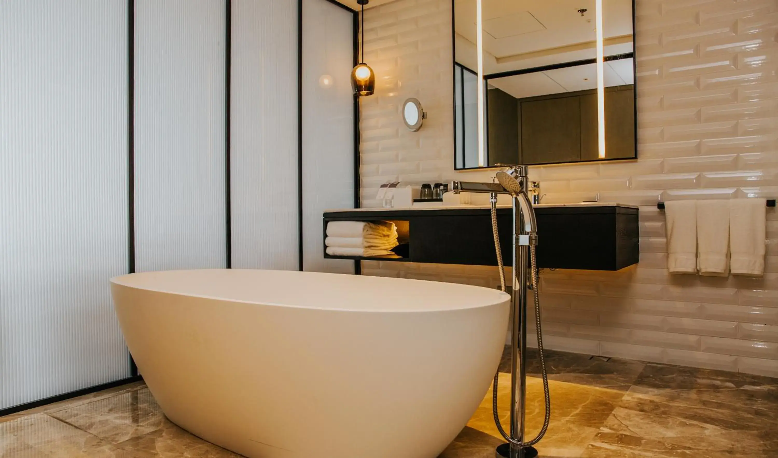 Deluxe Twin Room with Garden View in Sheraton Xi'an South Deluxe Twin Room with Garden View in Sheraton Xi'an South