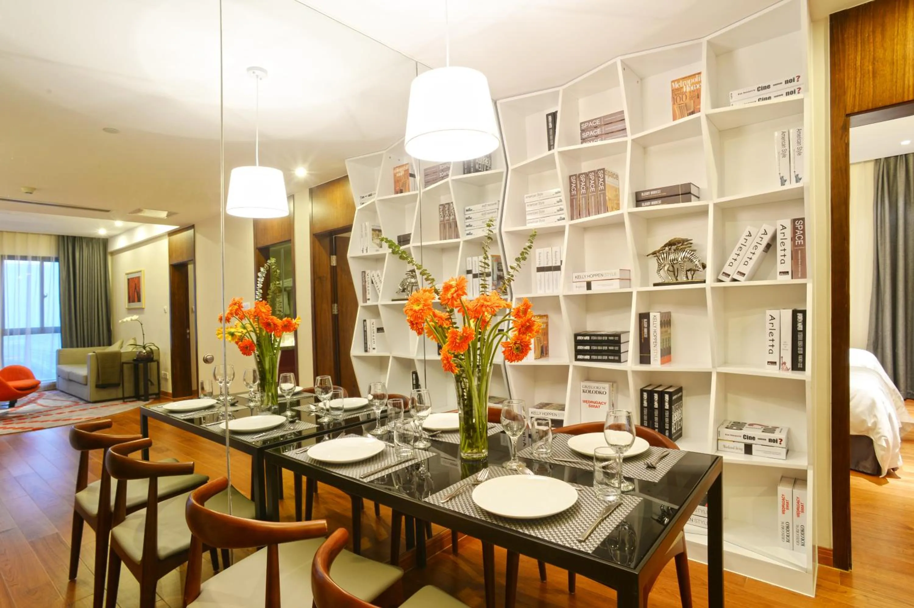 Dining area in Modena By Fraser New District Wuxi