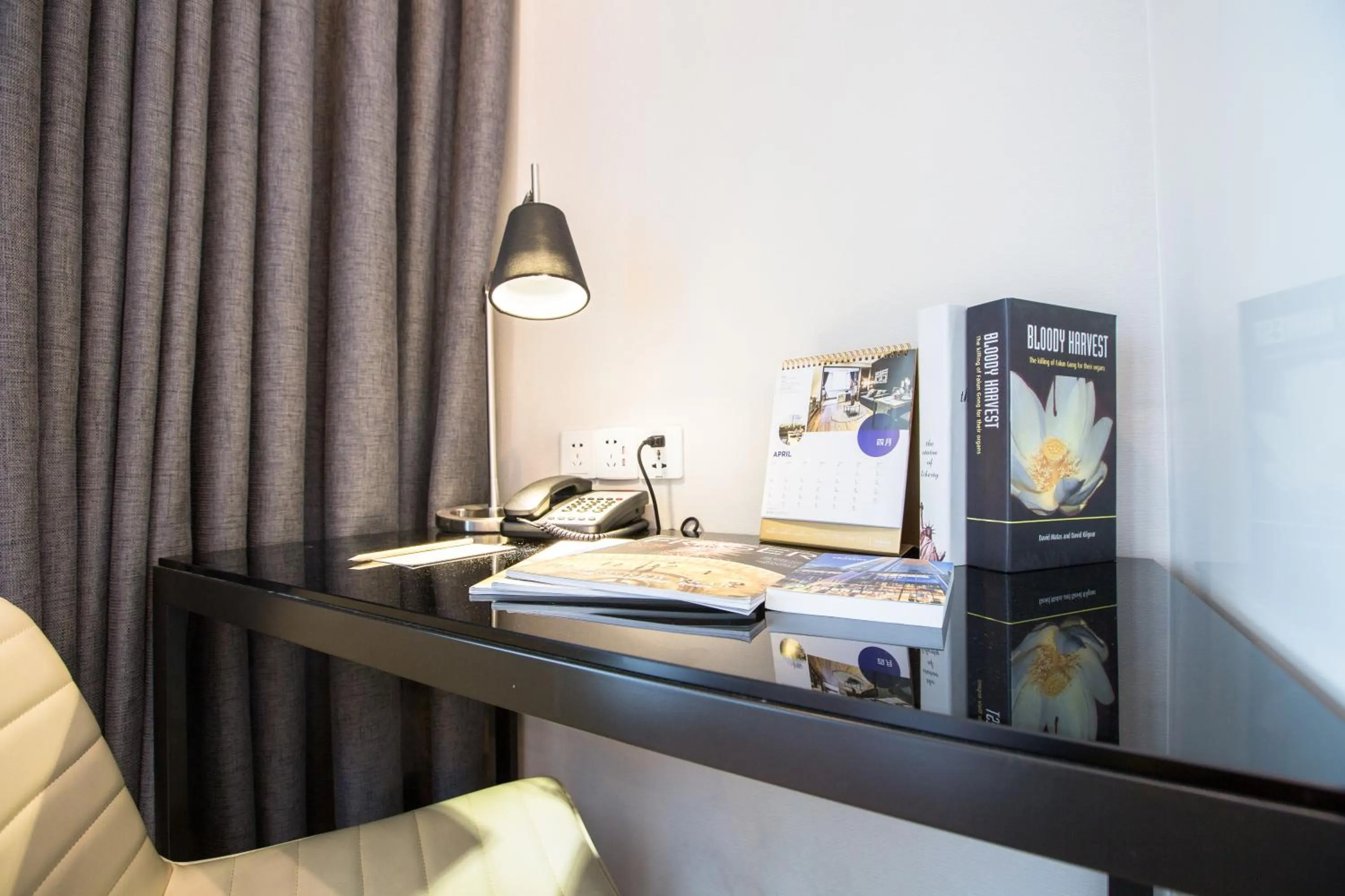 Seating area, Bed in Modena By Fraser New District Wuxi