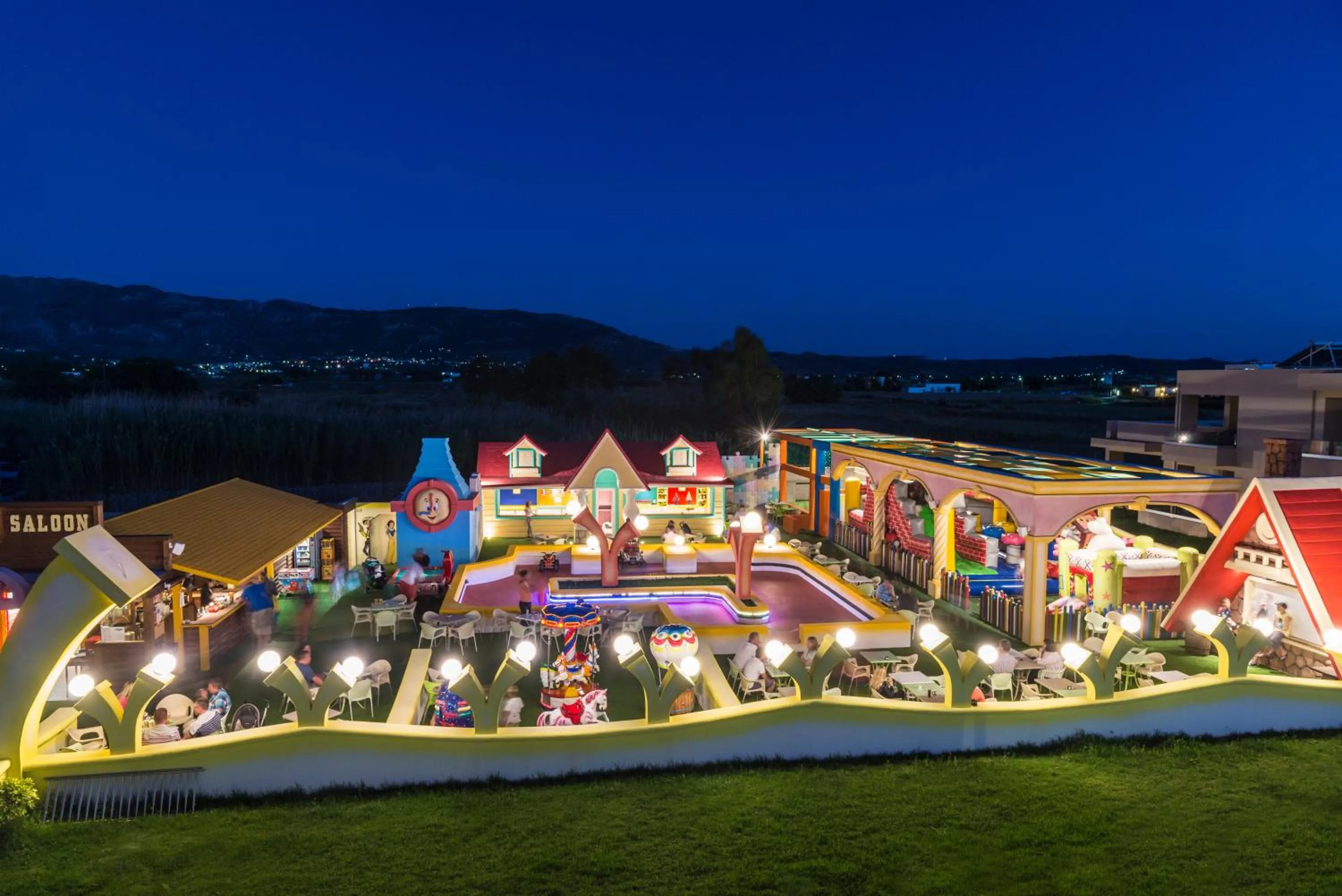 Children play ground in SANDY BEACH