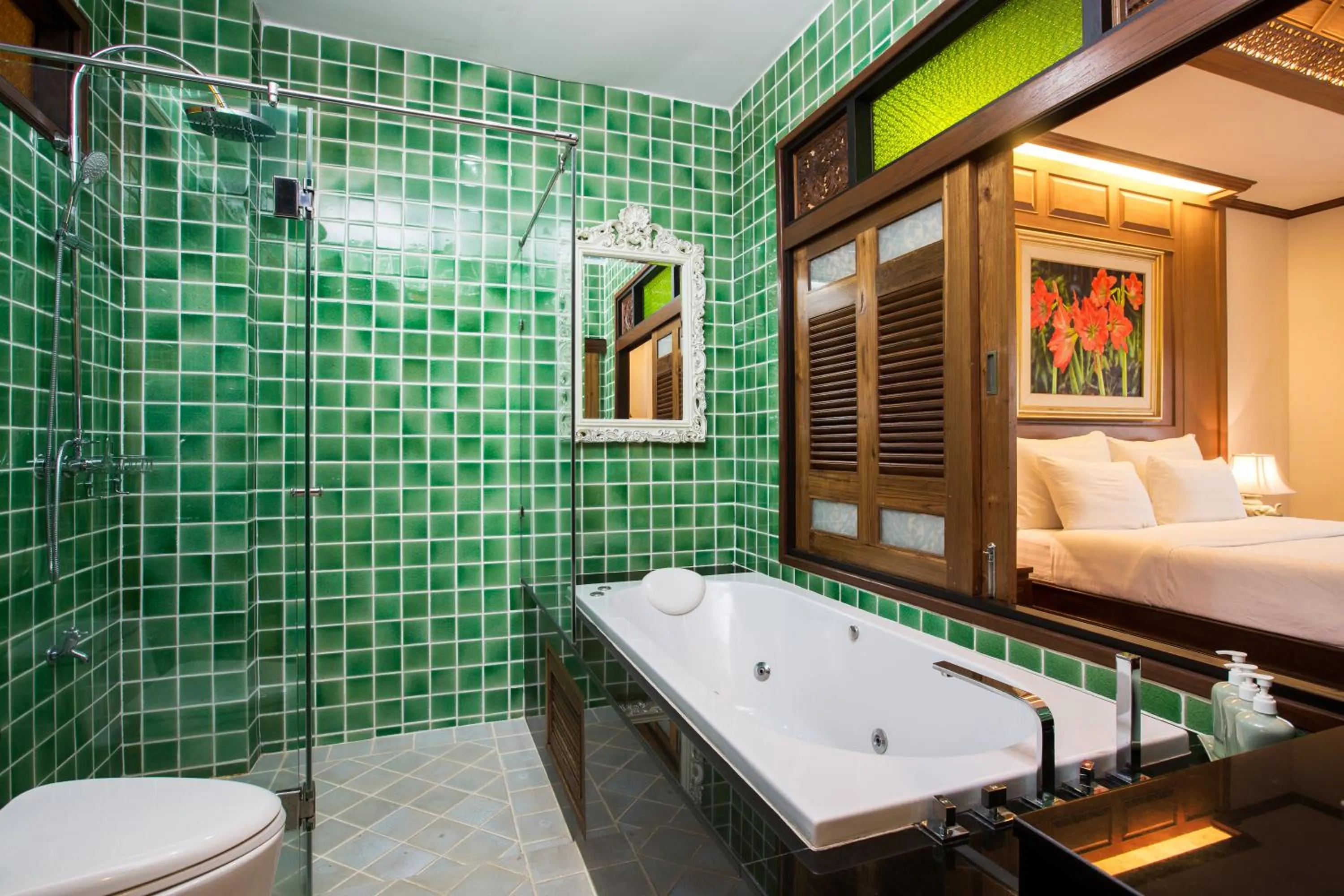 Bed in Phusanfah Resort