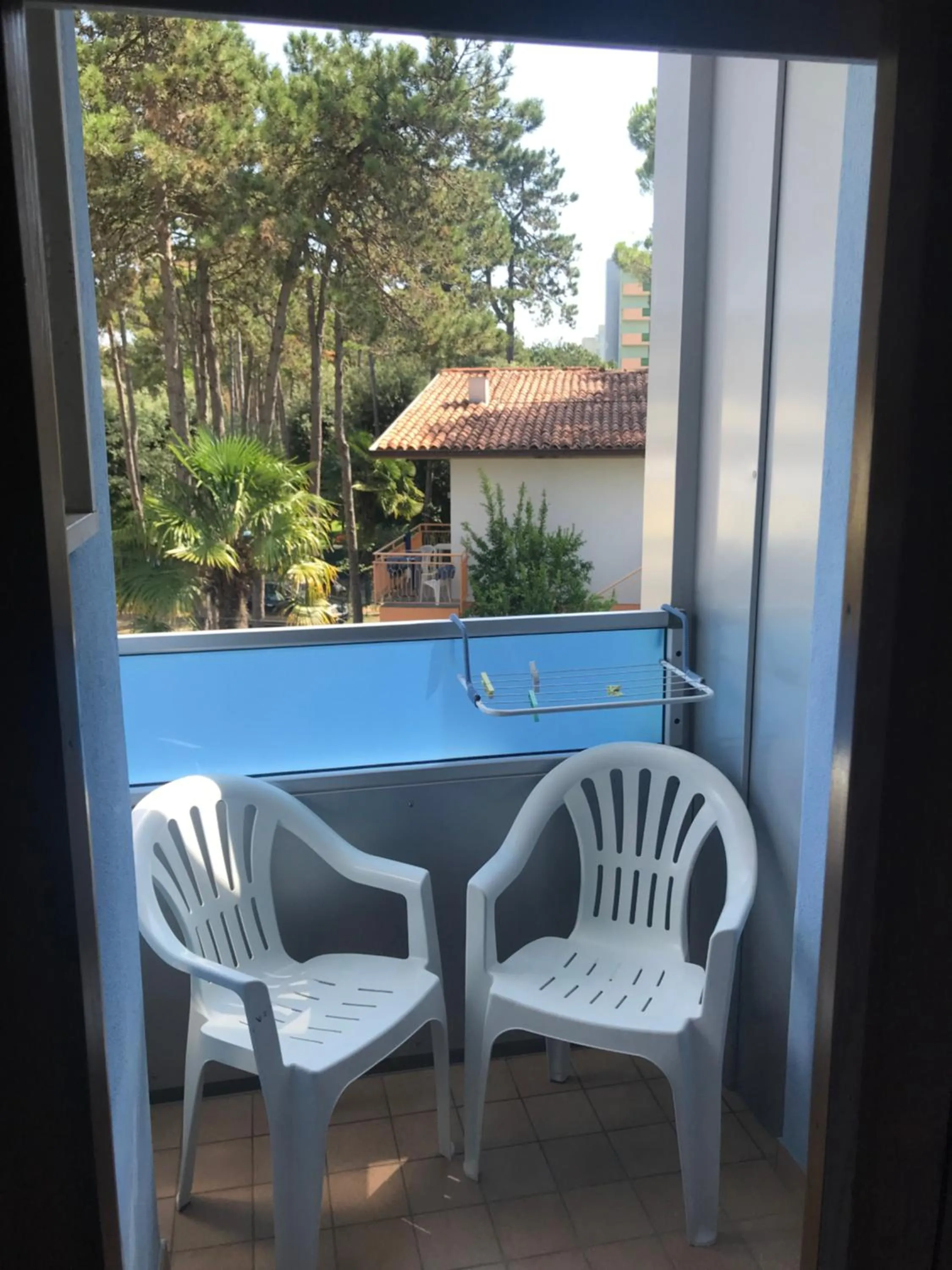 Balcony/Terrace in Hotel Alemagna Bed&Breakfast Bibione Lido del Sole