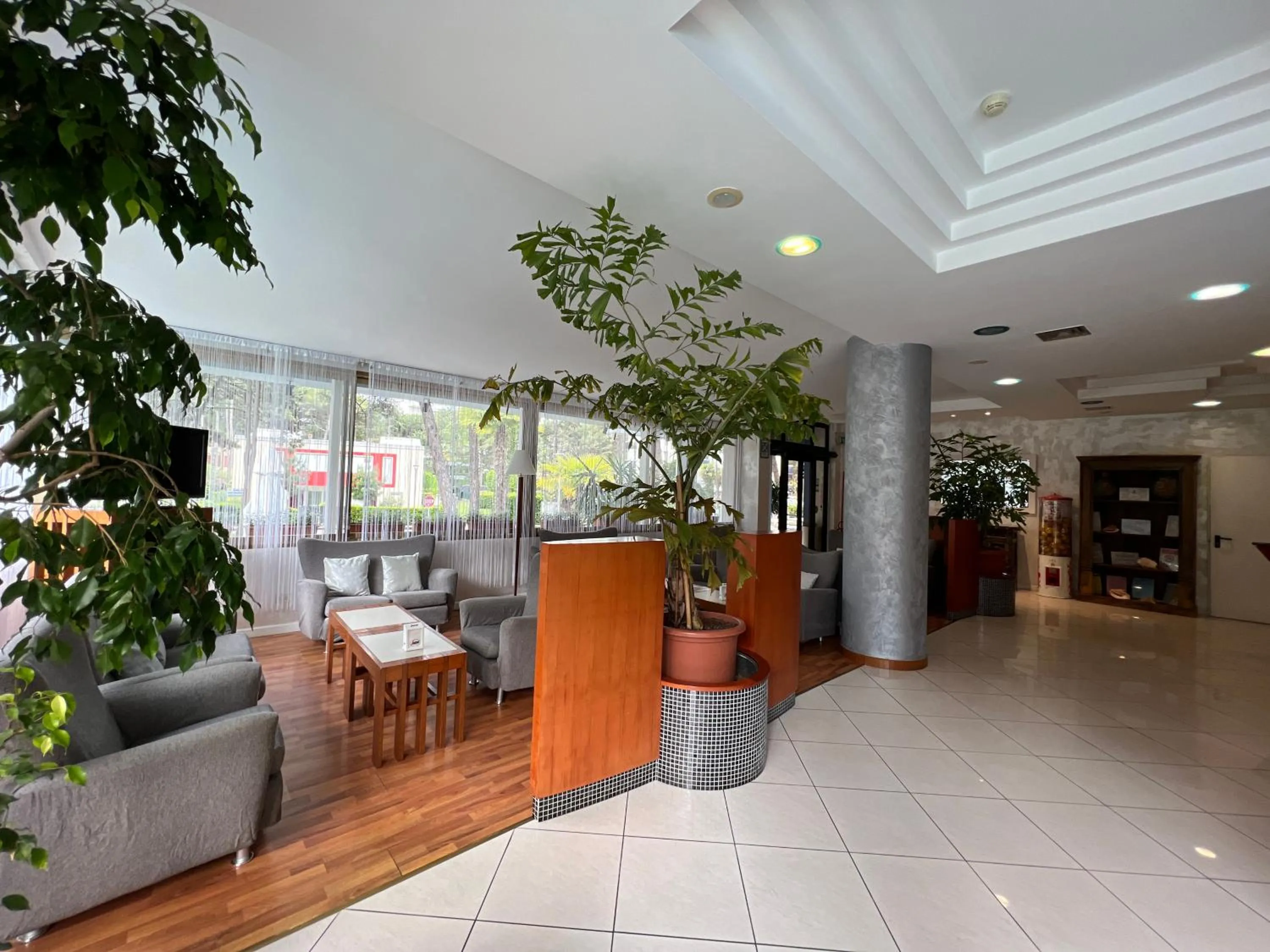Lobby or reception in Hotel Alemagna Bed&Breakfast Bibione Lido del Sole