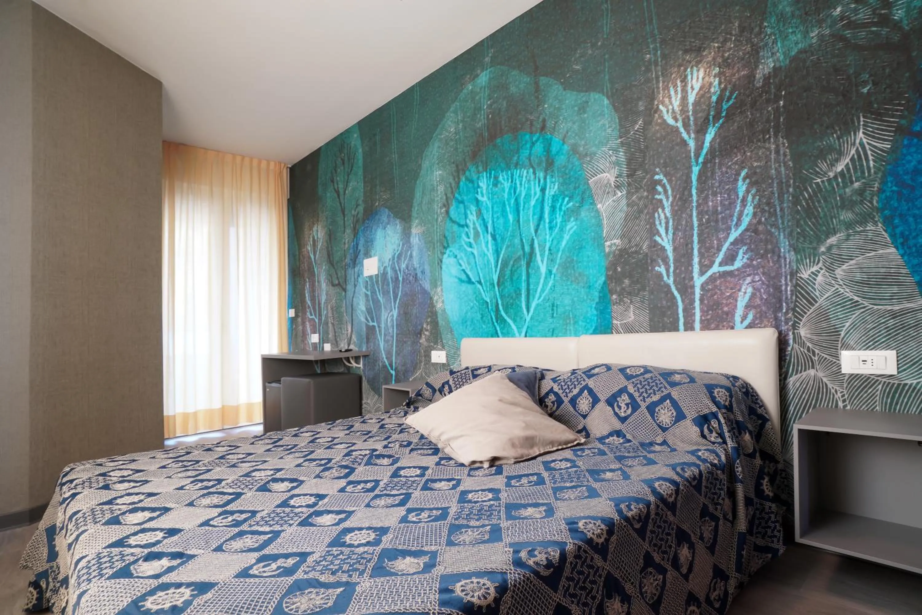 Bed in Hotel Alemagna Bed&Breakfast Bibione Lido del Sole