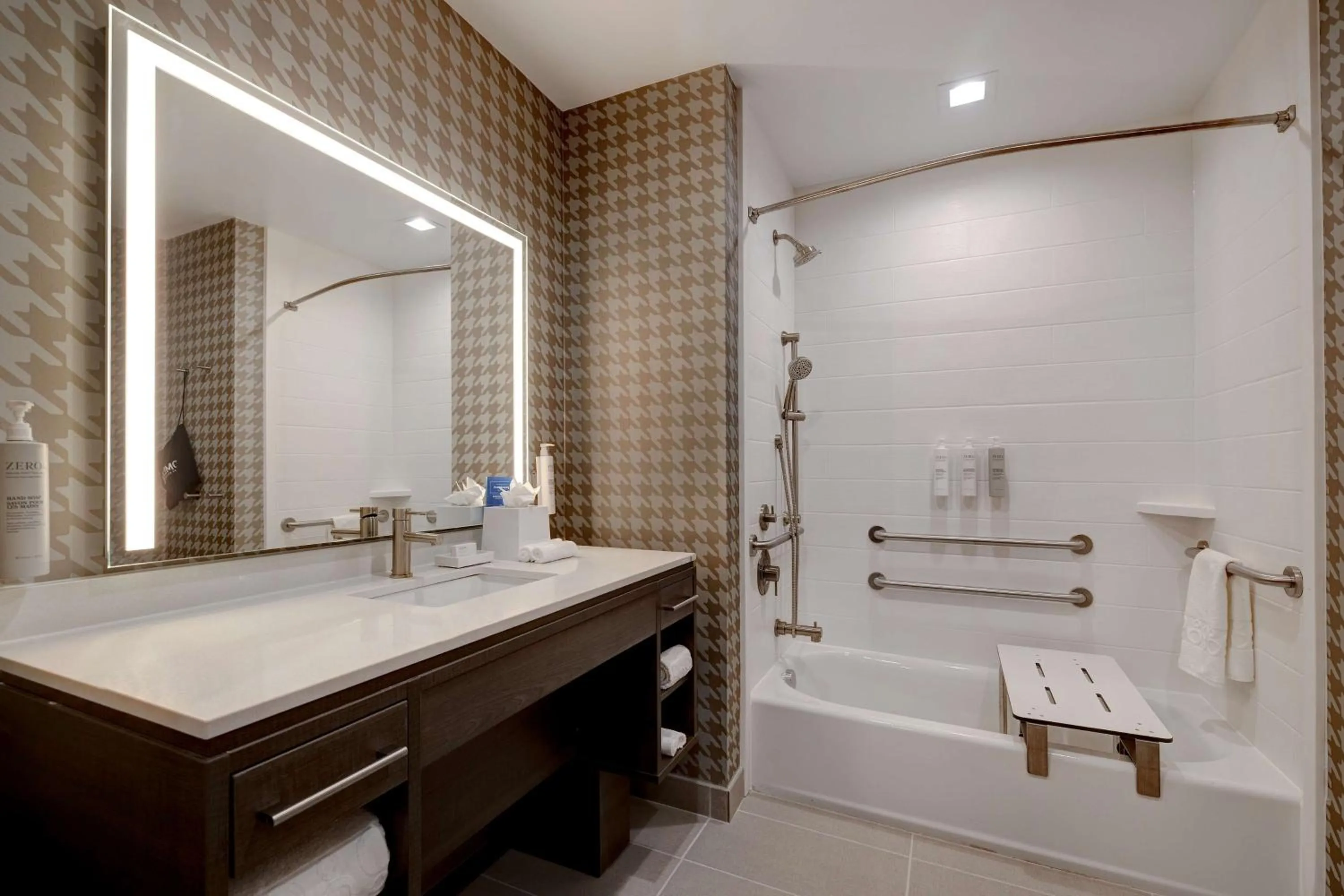 Bathroom in Home2 Suites Galveston, Tx