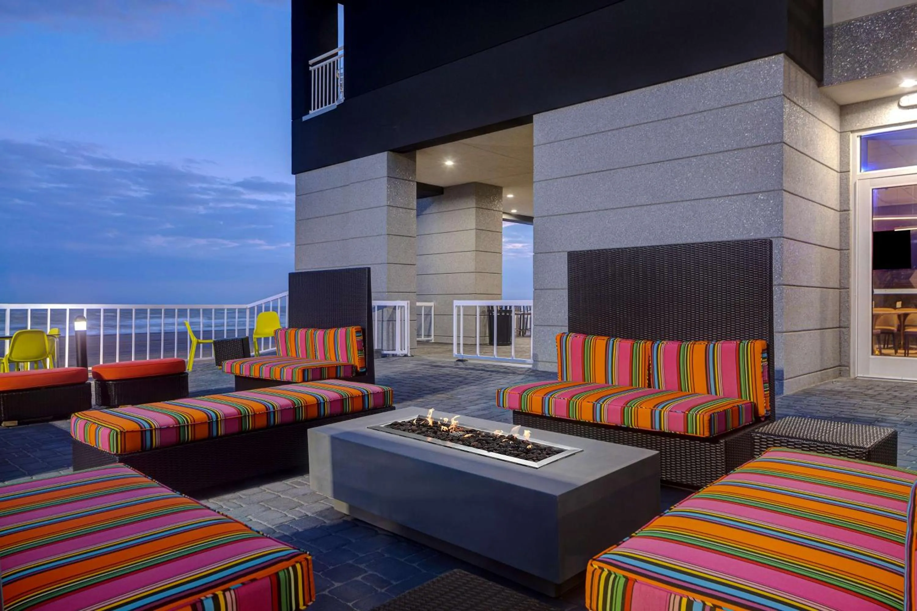 Patio in Tru By Hilton Galveston, Tx