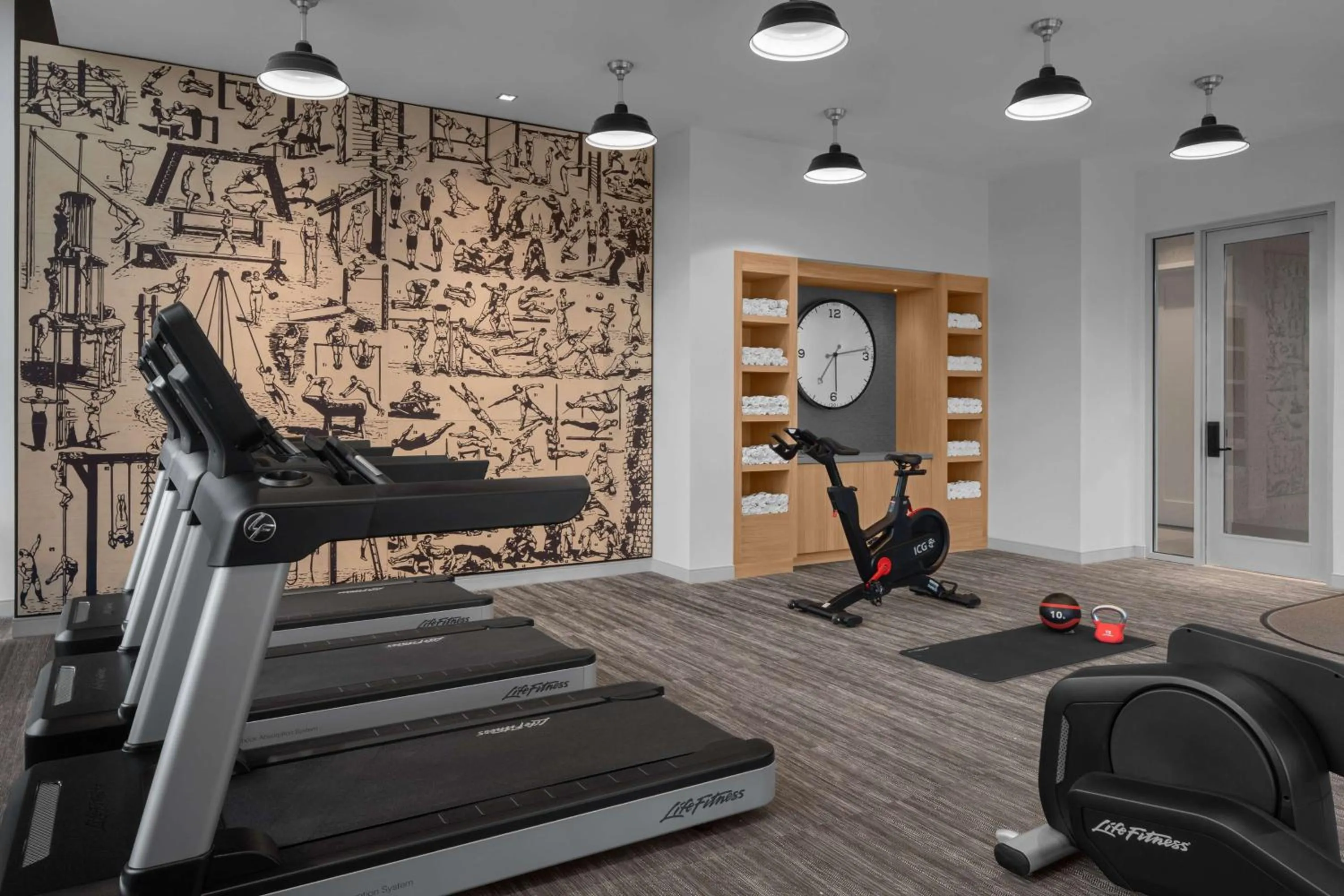 Fitness centre/facilities in Hotel West & Main Conshohocken, Tapestry Collection Hilton