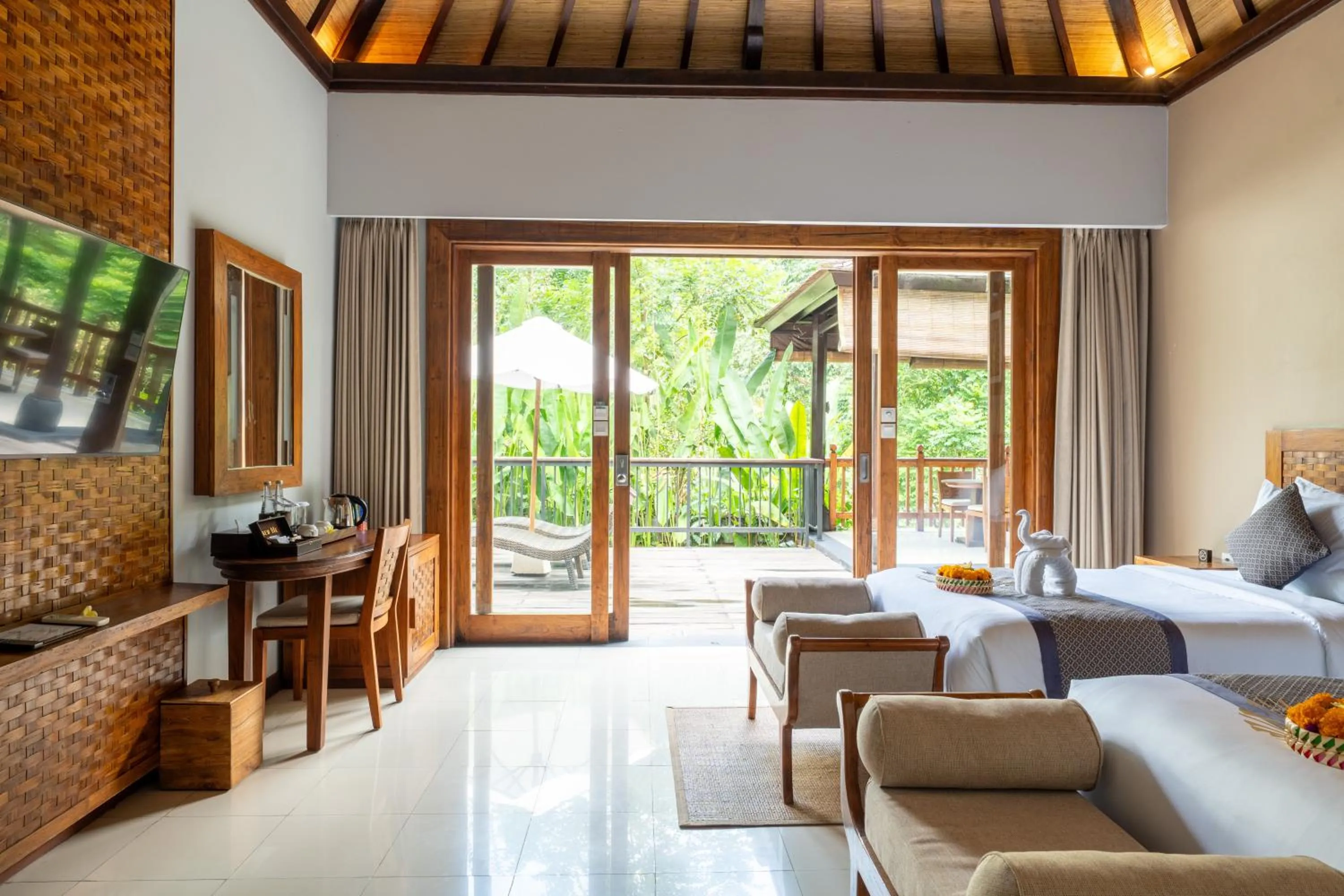 Bedroom in The Lokha Ubud Resort, Villas & SPA