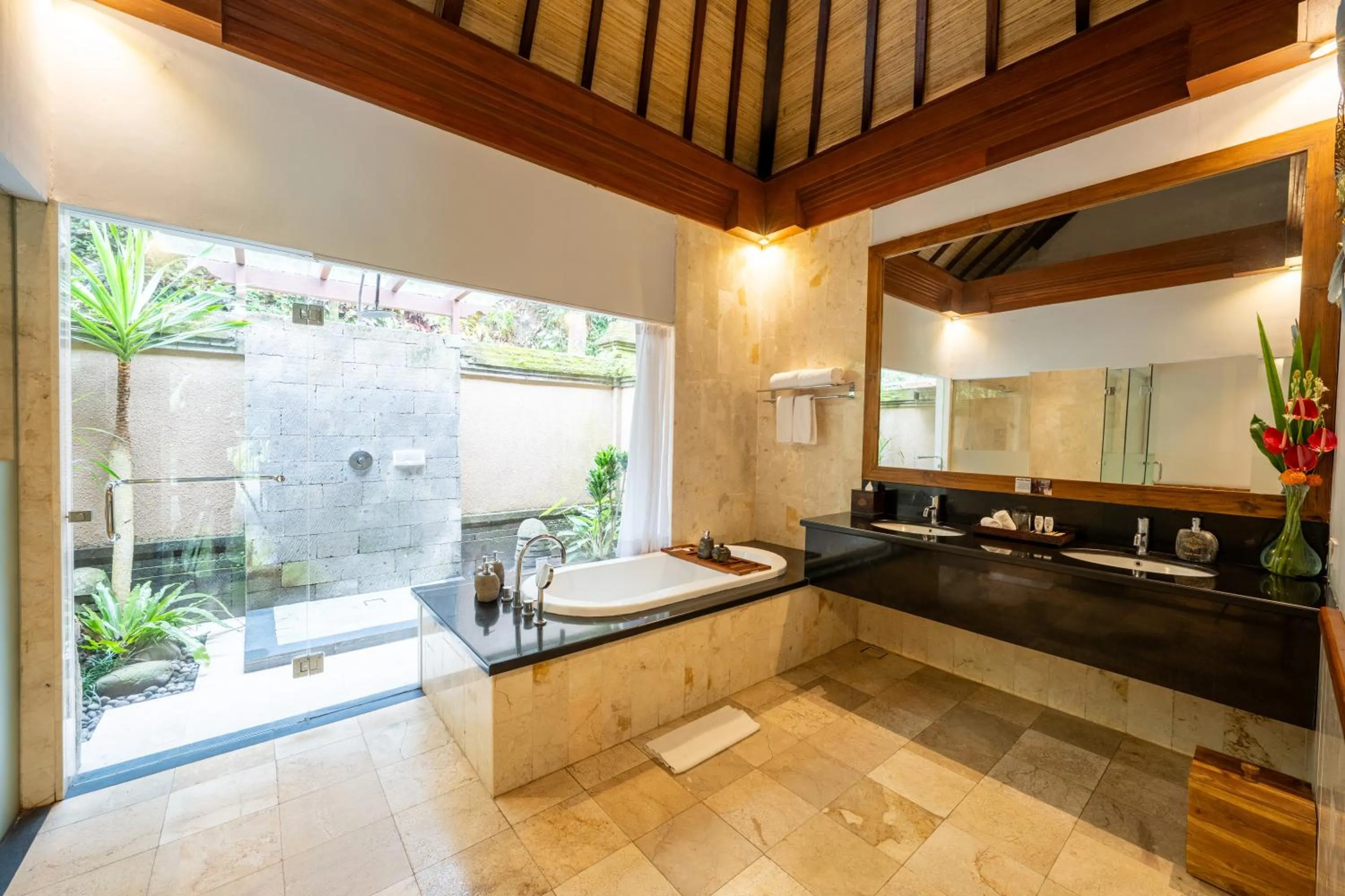 Bathroom in The Lokha Ubud Resort, Villas & SPA