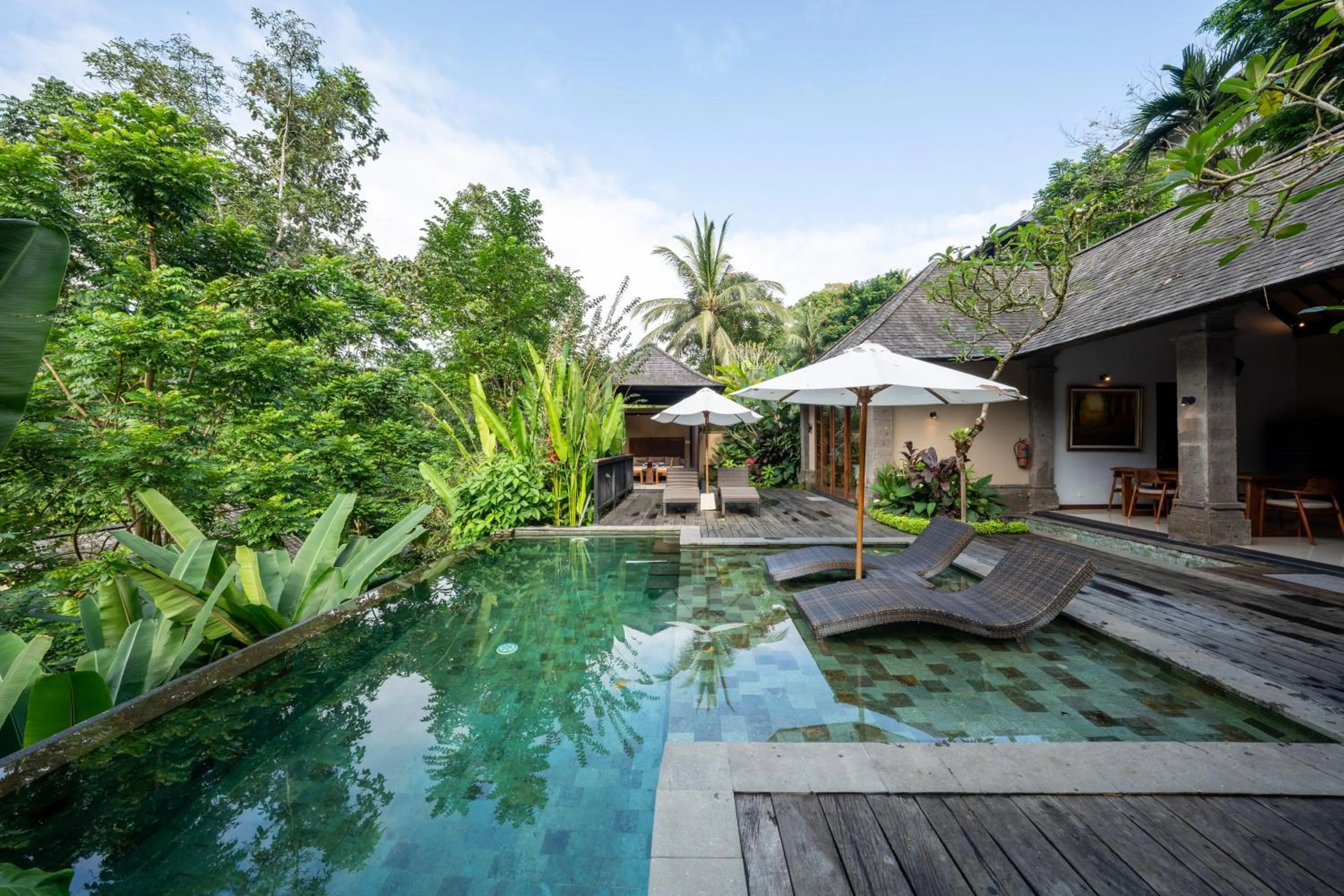 Swimming pool in The Lokha Ubud Resort, Villas & SPA