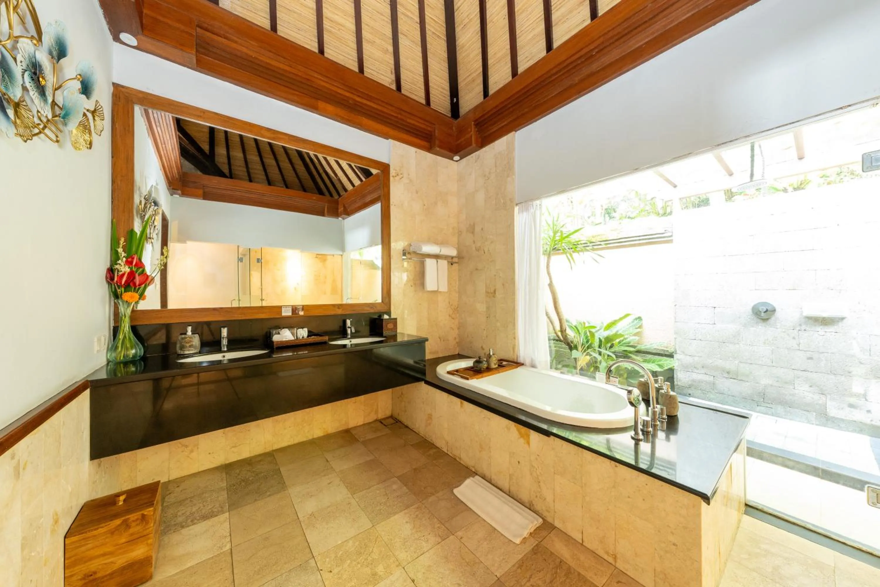Bathroom in The Lokha Ubud Resort, Villas & SPA