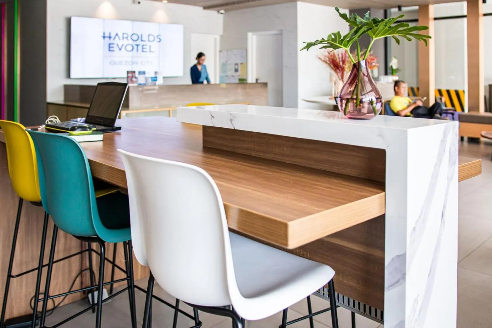 Lobby or reception in Harolds Hotel Quezon City