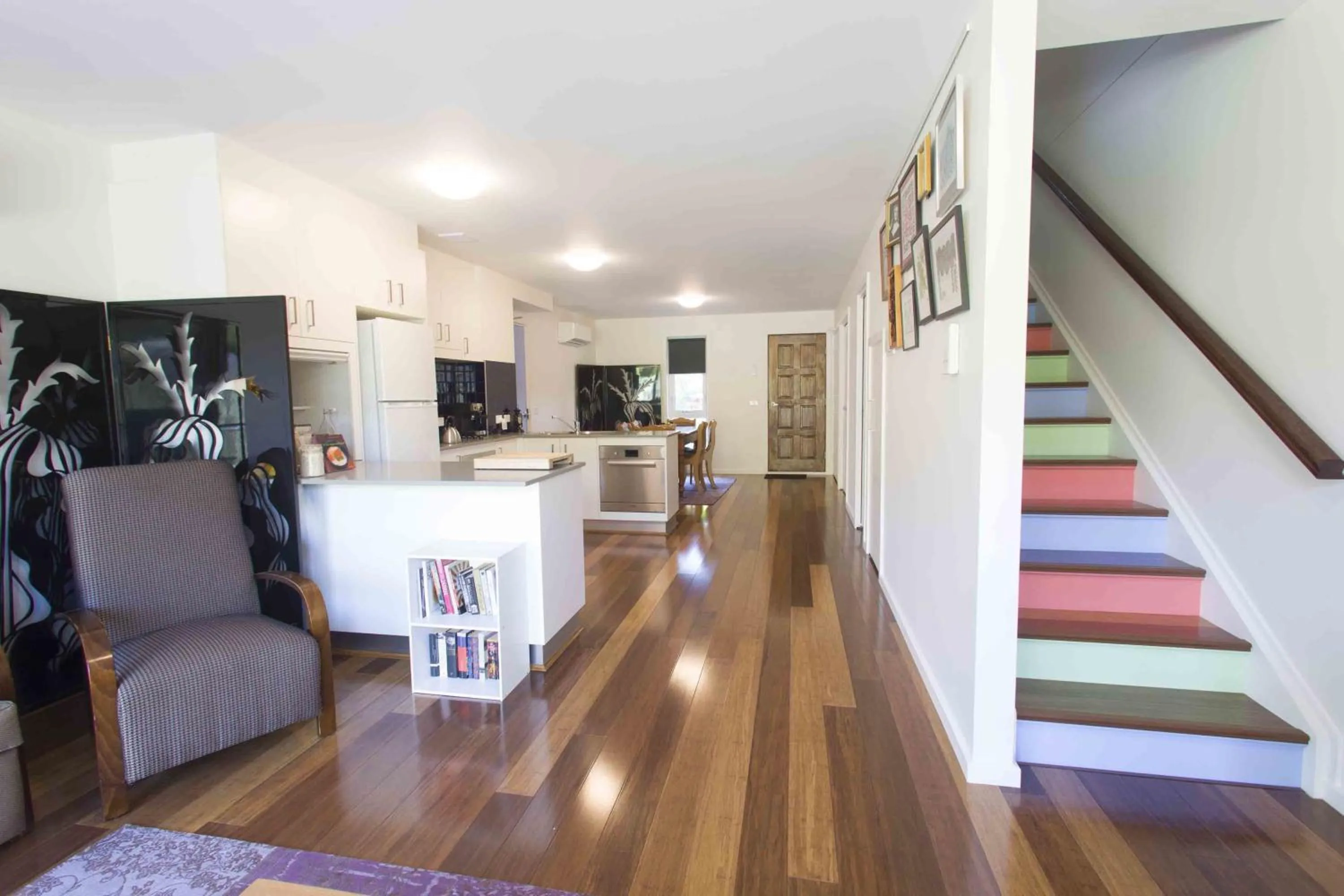 Seating area, Kitchen/Kitchenette in One of a Kind Apartments