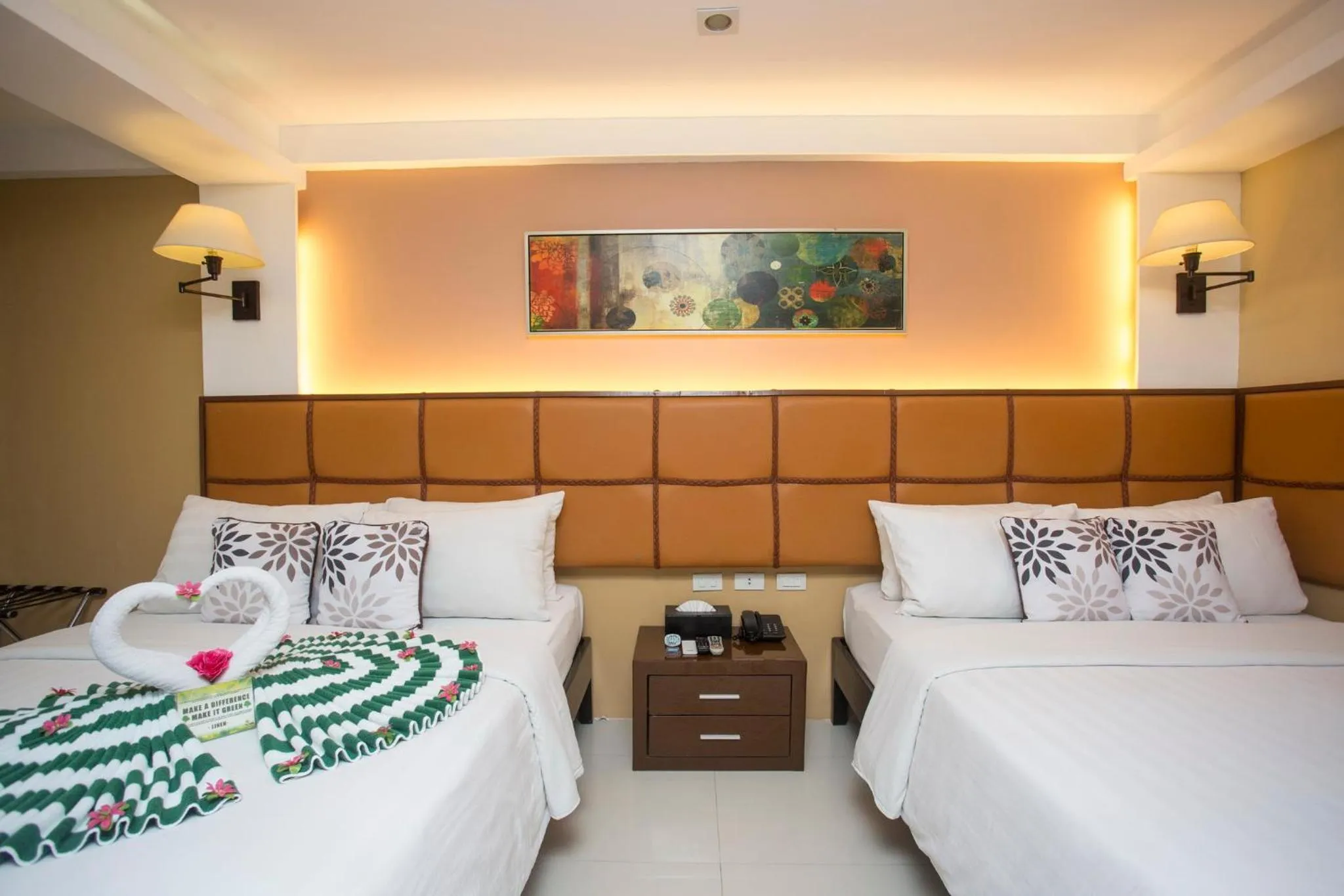 Bedroom, Bed in Red Coco Inn de Boracay