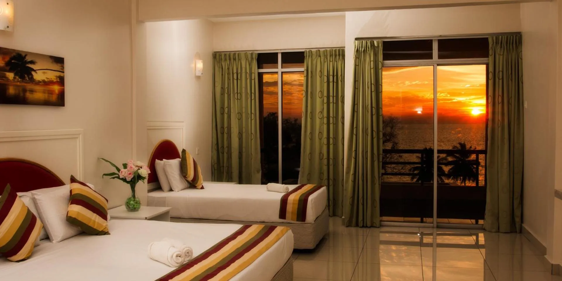 Photo of the whole room, Bed in Akar Beach Resort