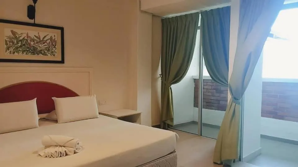 Bed in Akar Beach Resort