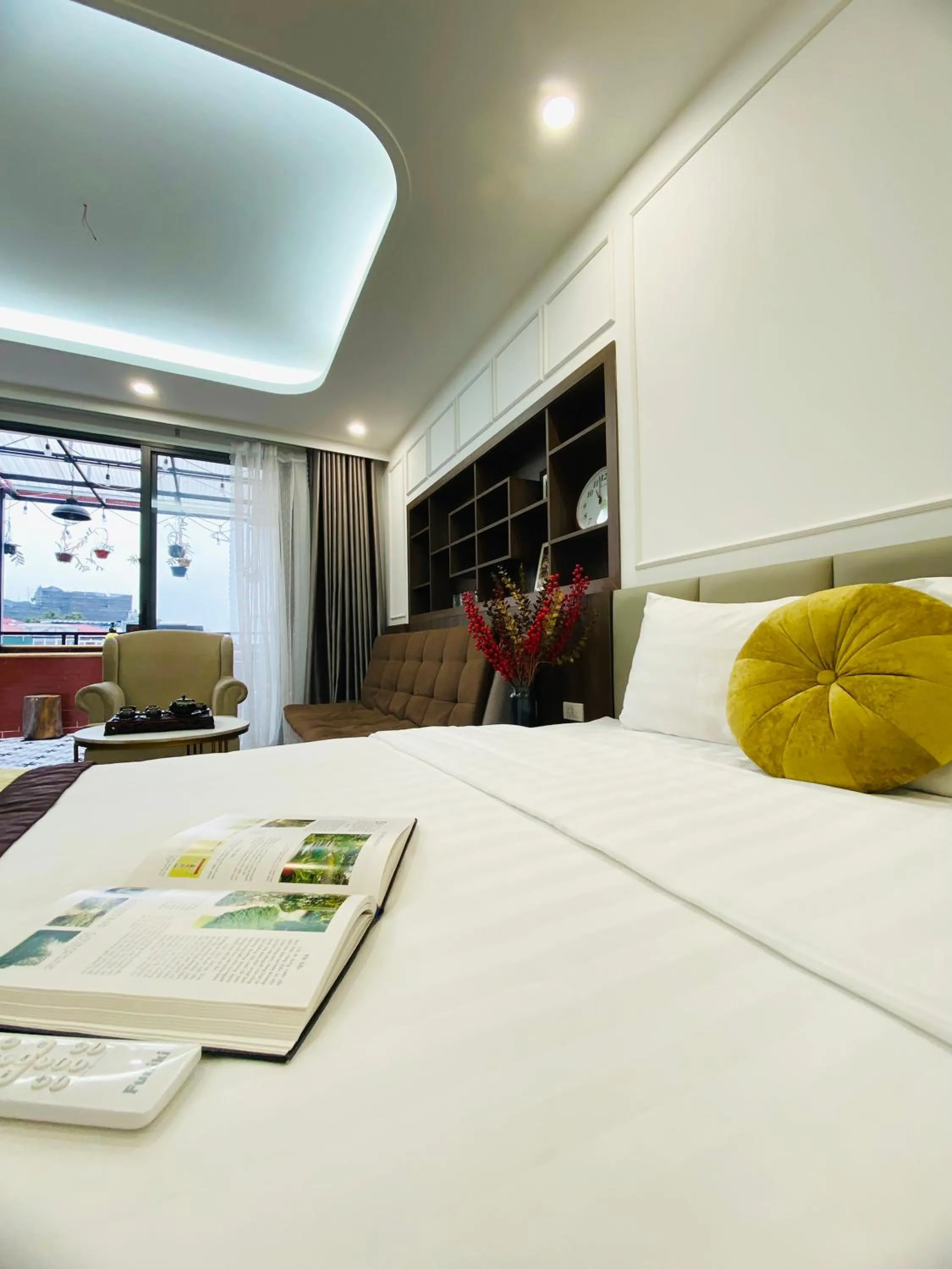 Bedroom, Bed in Art Hotel Ha Noi