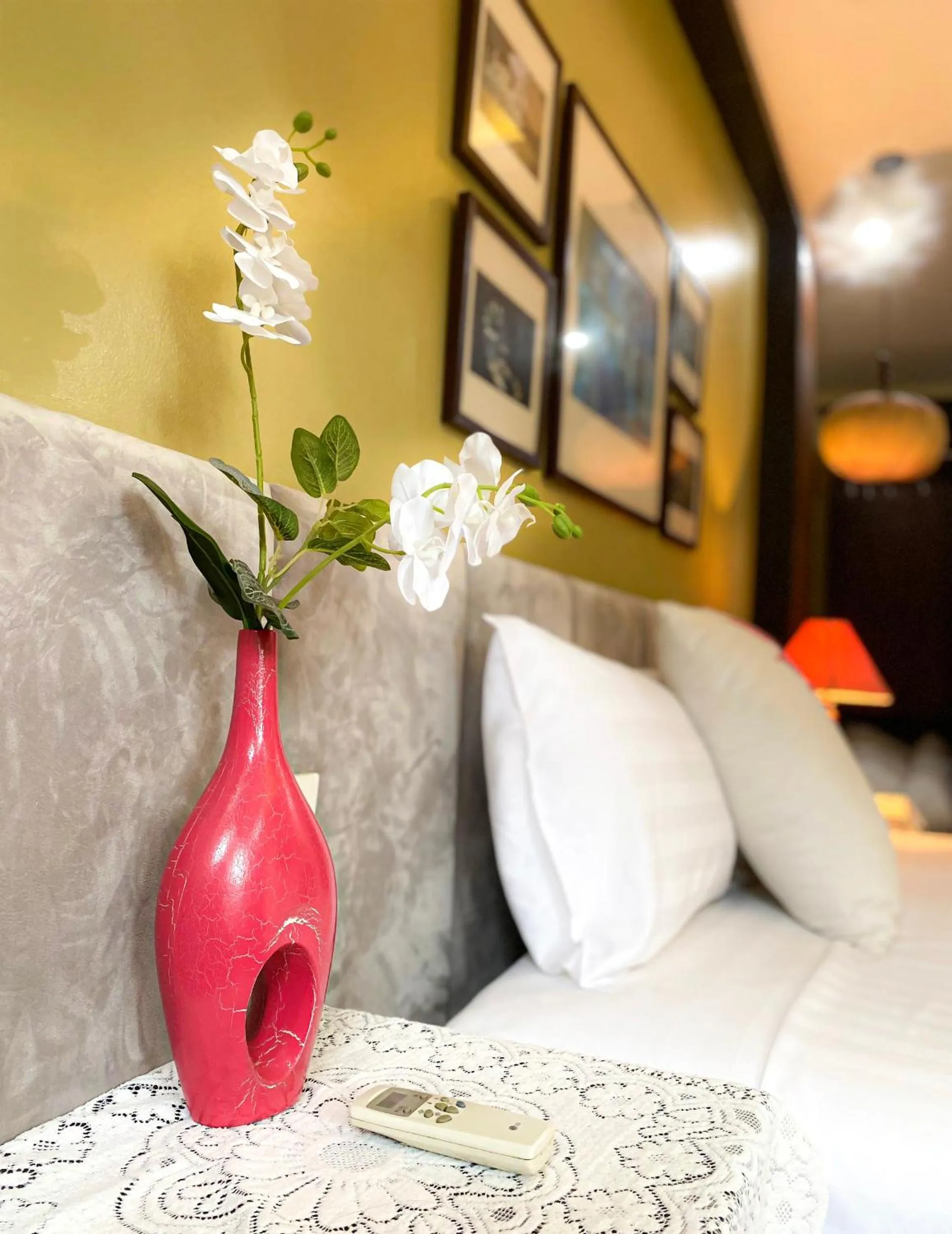 Bed in Art Hotel Ha Noi