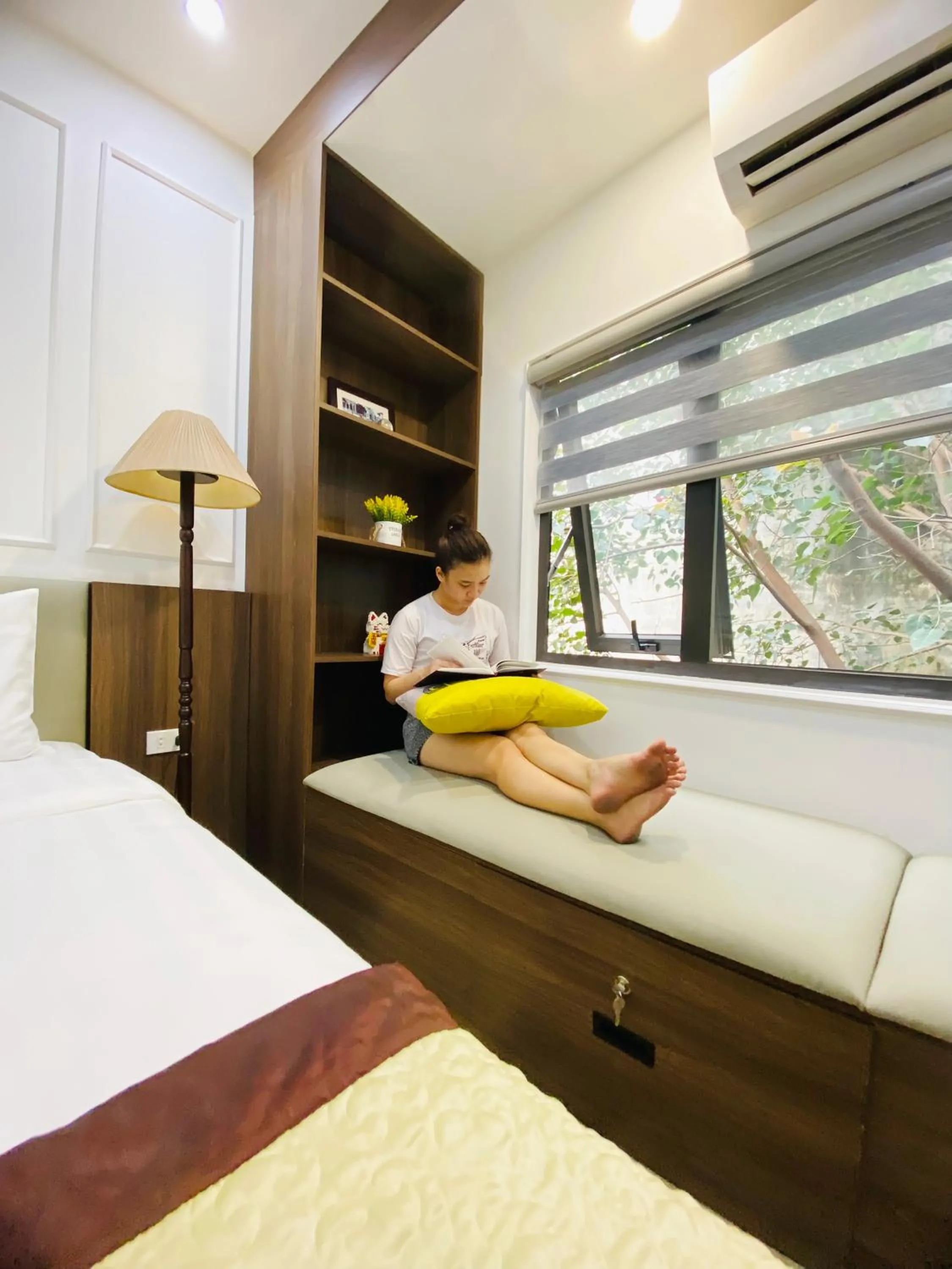 Bedroom, Bed in Art Hotel Ha Noi