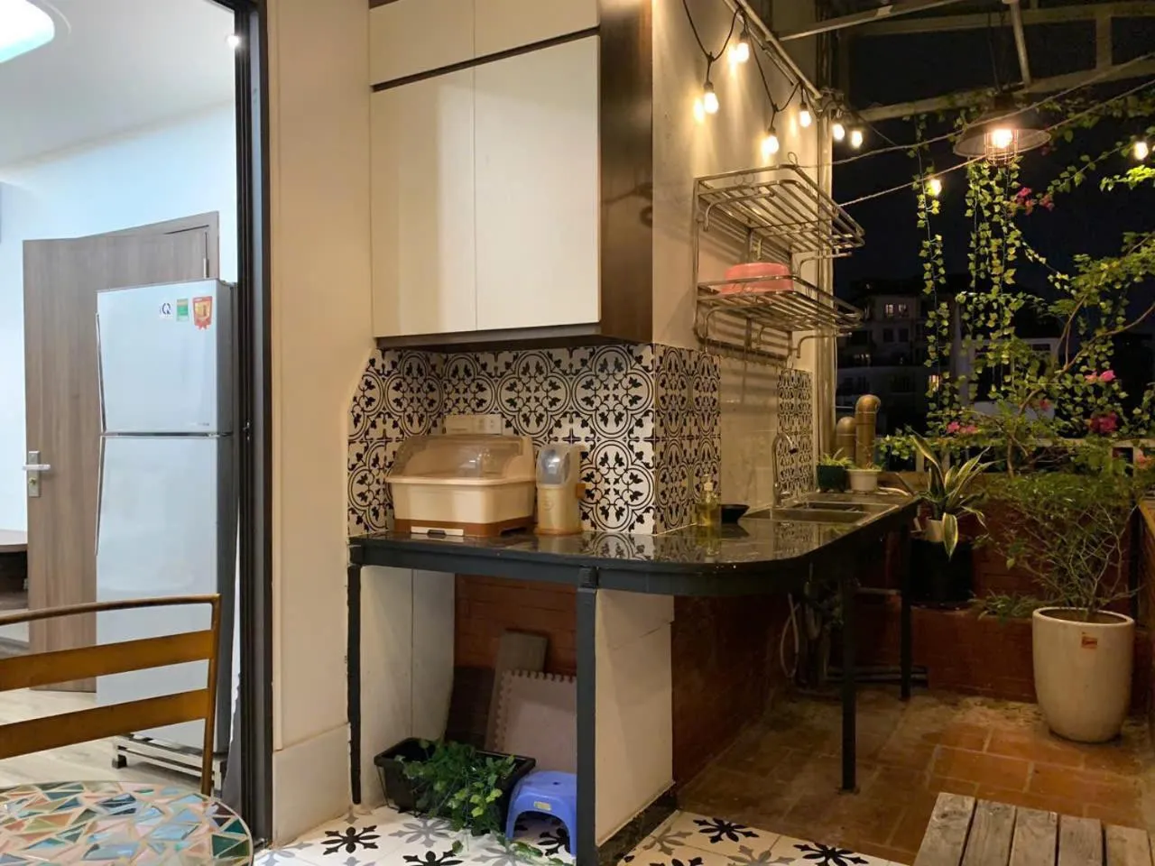 Balcony/Terrace in Art Hotel Ha Noi