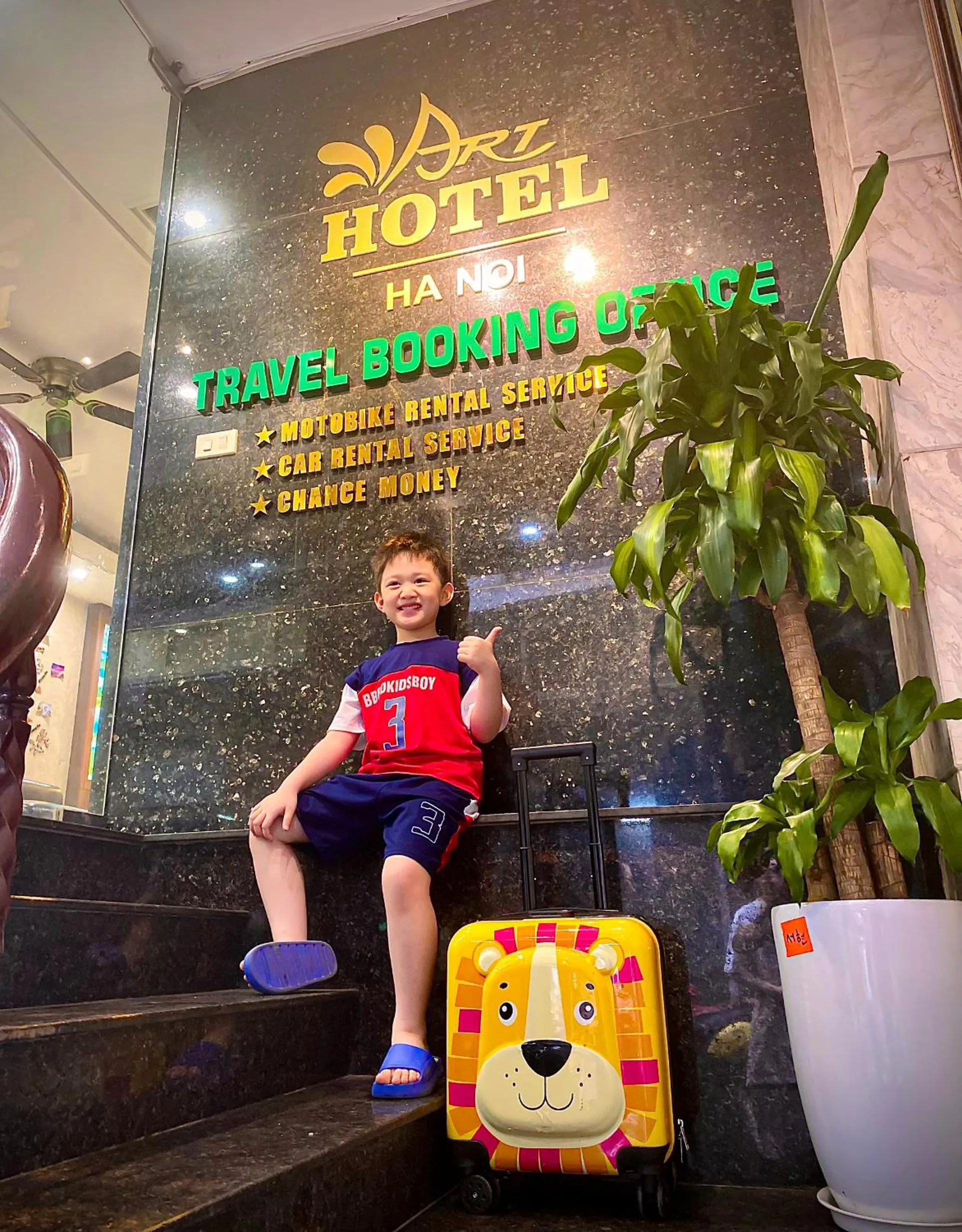 Property building in Art Hotel Ha Noi