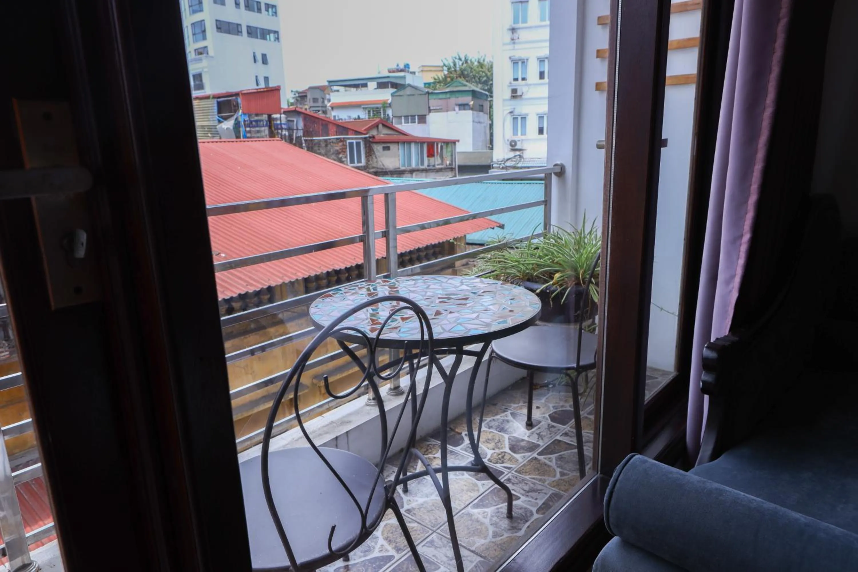 Balcony/Terrace in Art Hotel Ha Noi