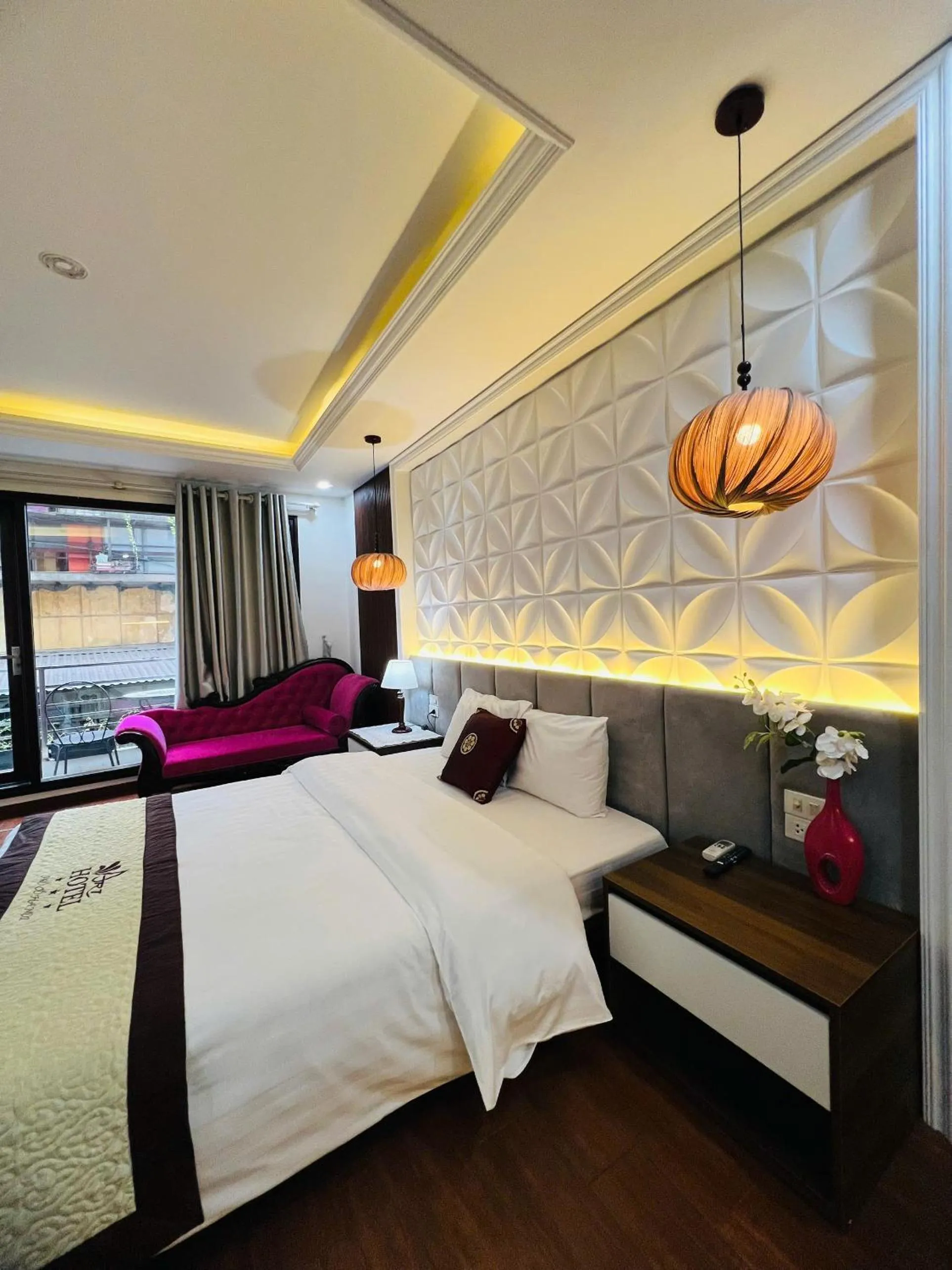 Bedroom, Bed in Art Hotel Ha Noi