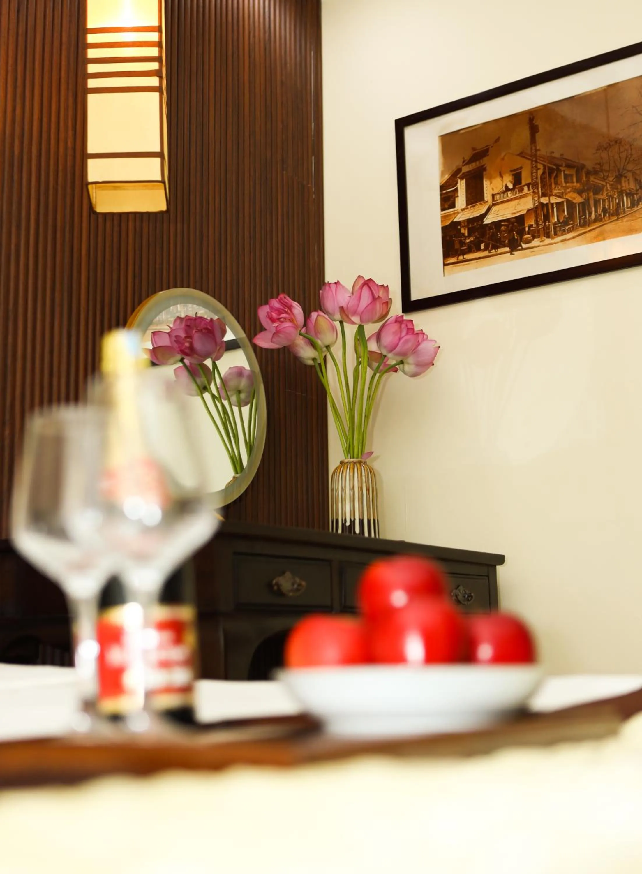 Decorative detail in Art Hotel Ha Noi