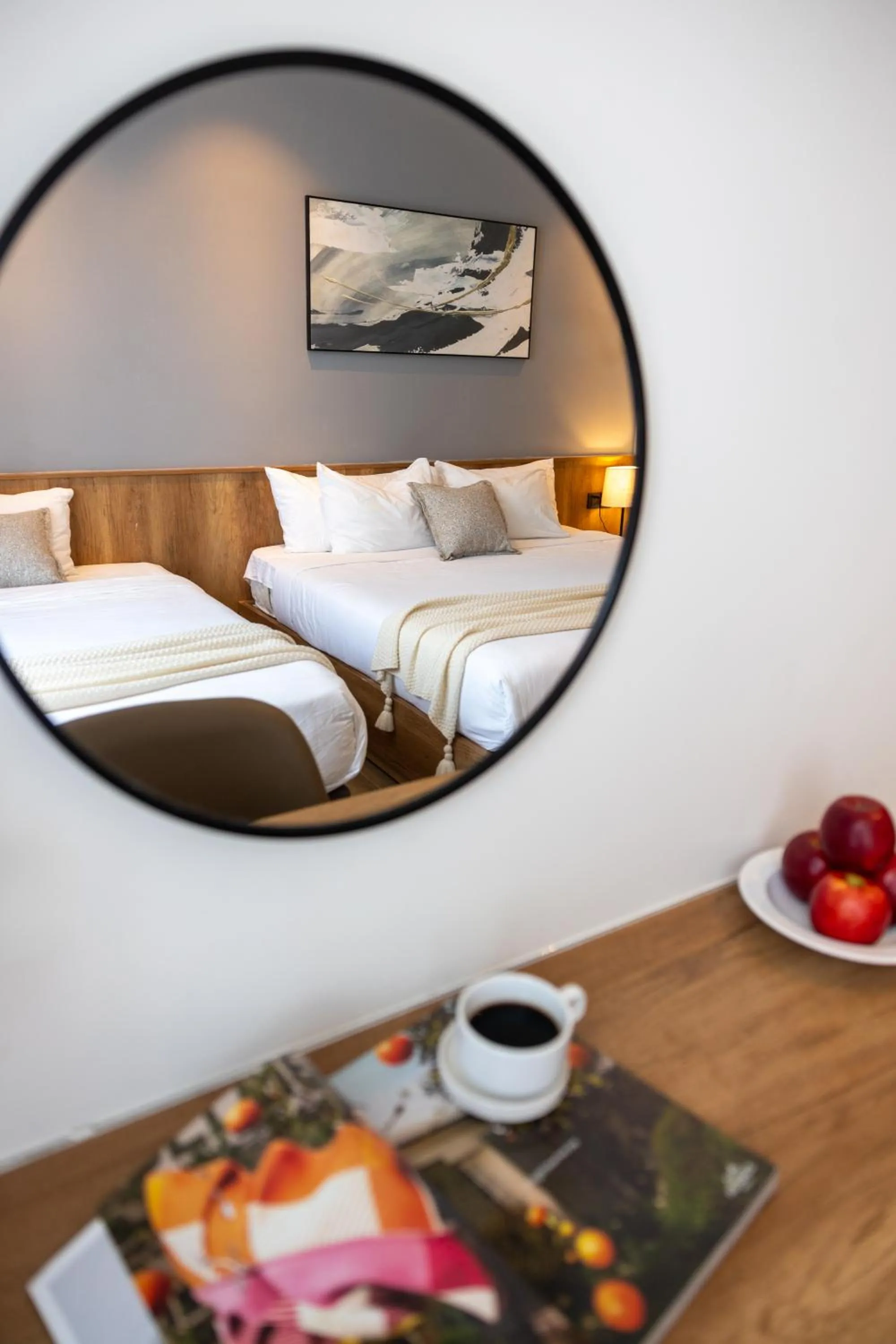 Bed in TTR Central Apart Hotel