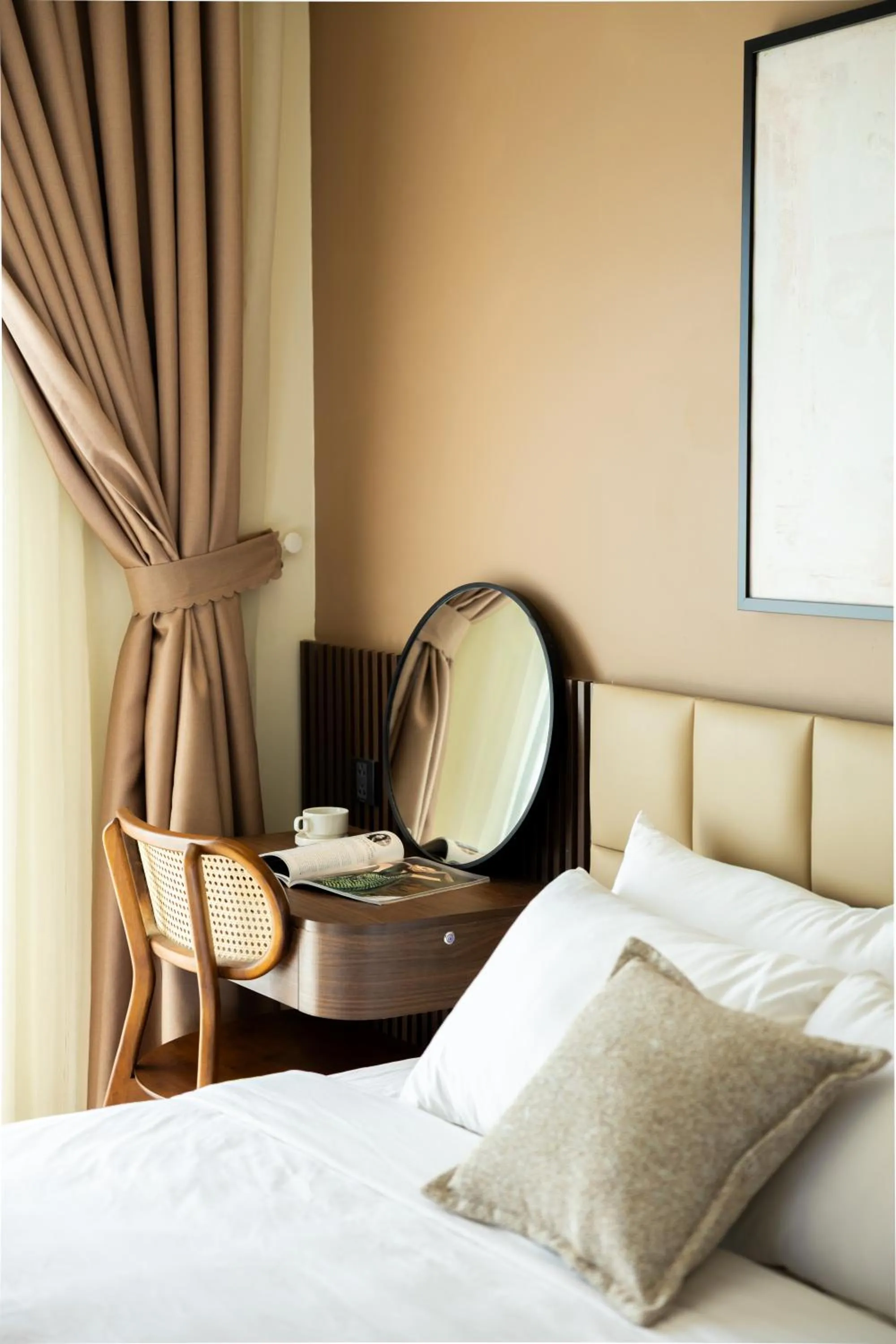 Bed in TTR Central Apart Hotel