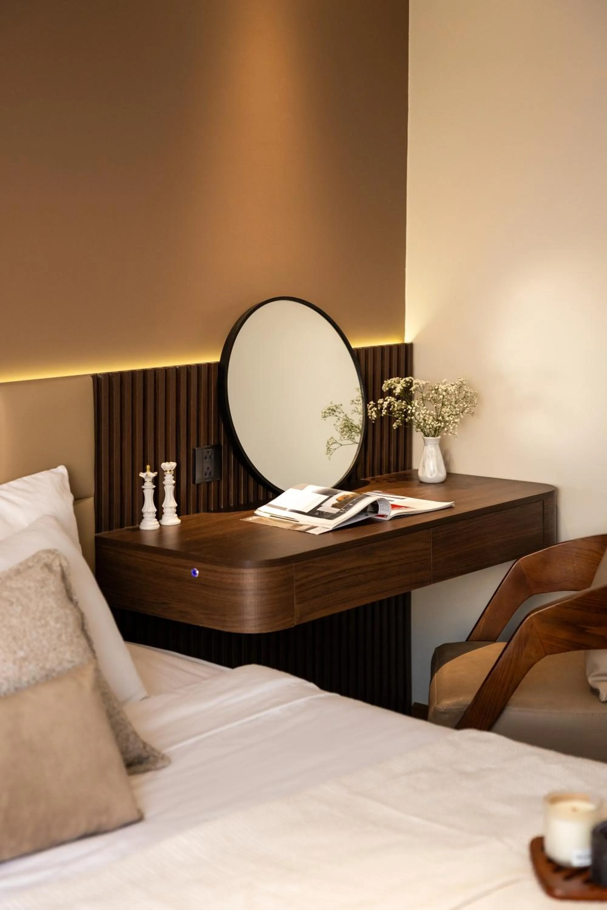 Bed in TTR Central Apart Hotel