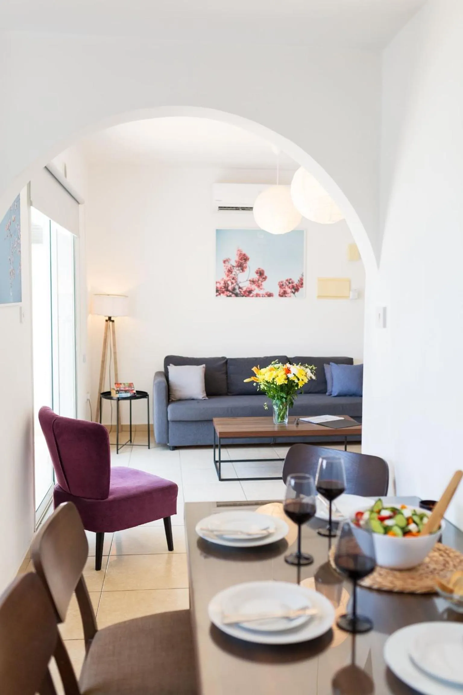 Living room in Artemis Cynthia Complex