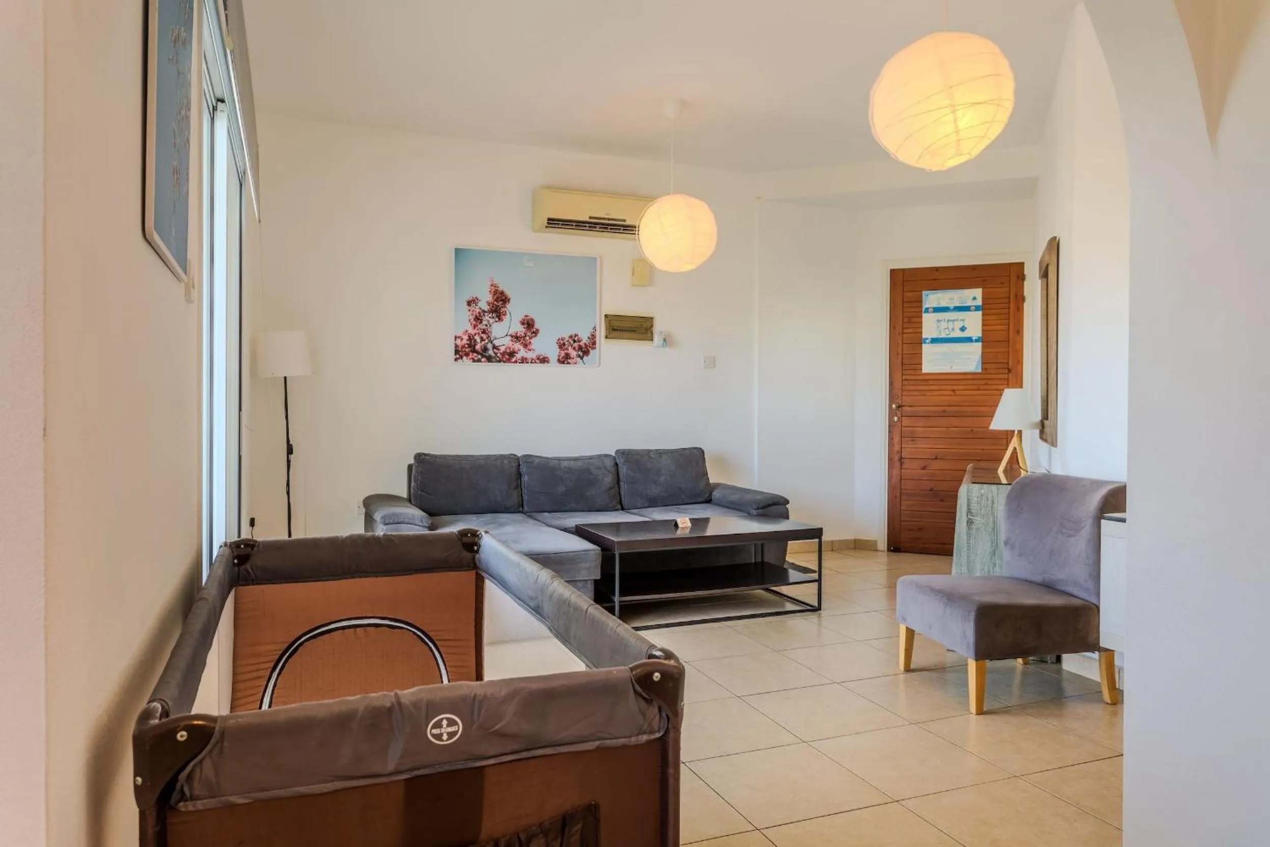 Living room in Artemis Cynthia Complex