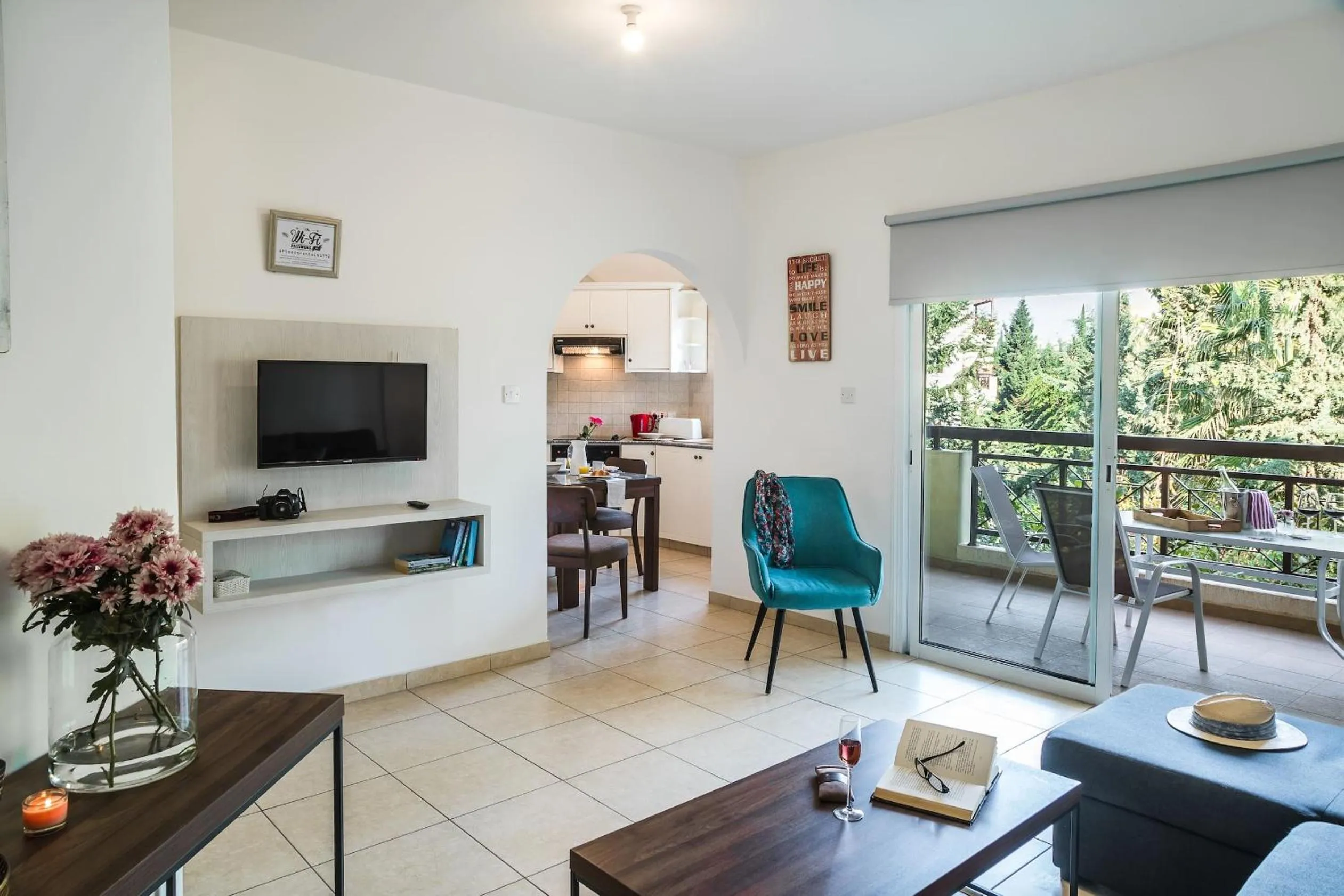 Living room in Artemis Cynthia Complex
