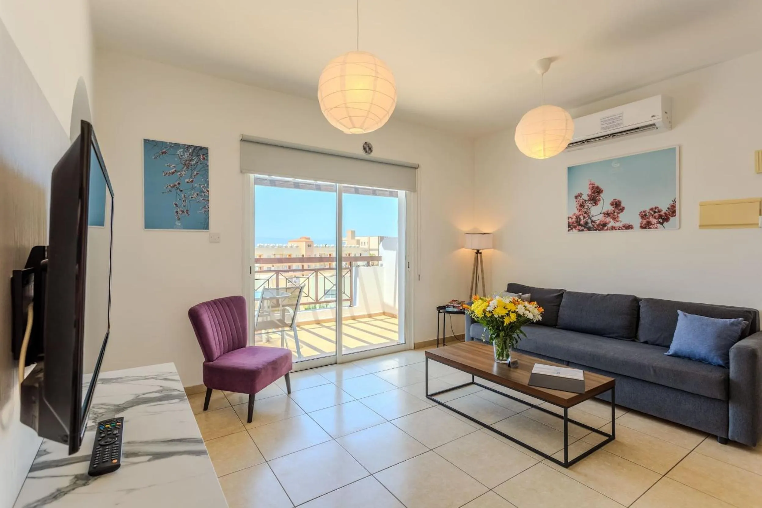 Living room in Artemis Cynthia Complex