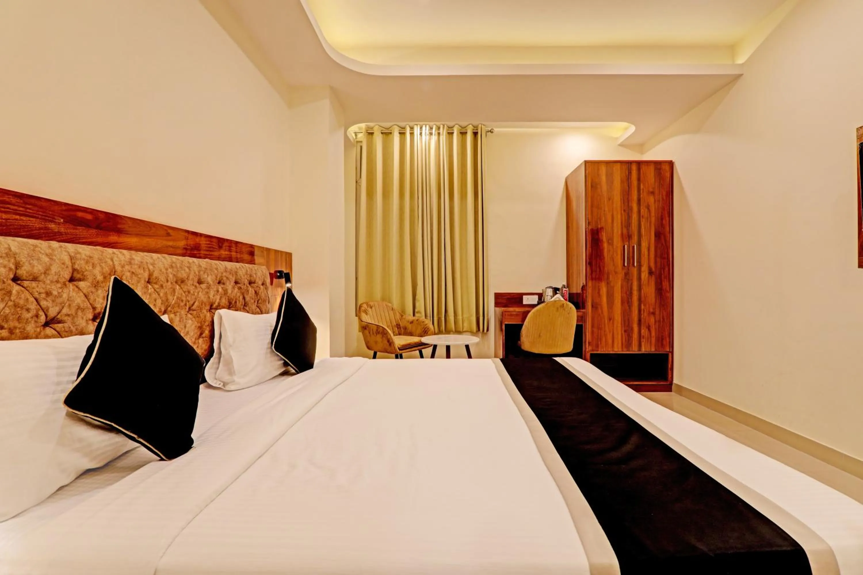 Photo of the whole room, Bed in Hotel Heera Grand