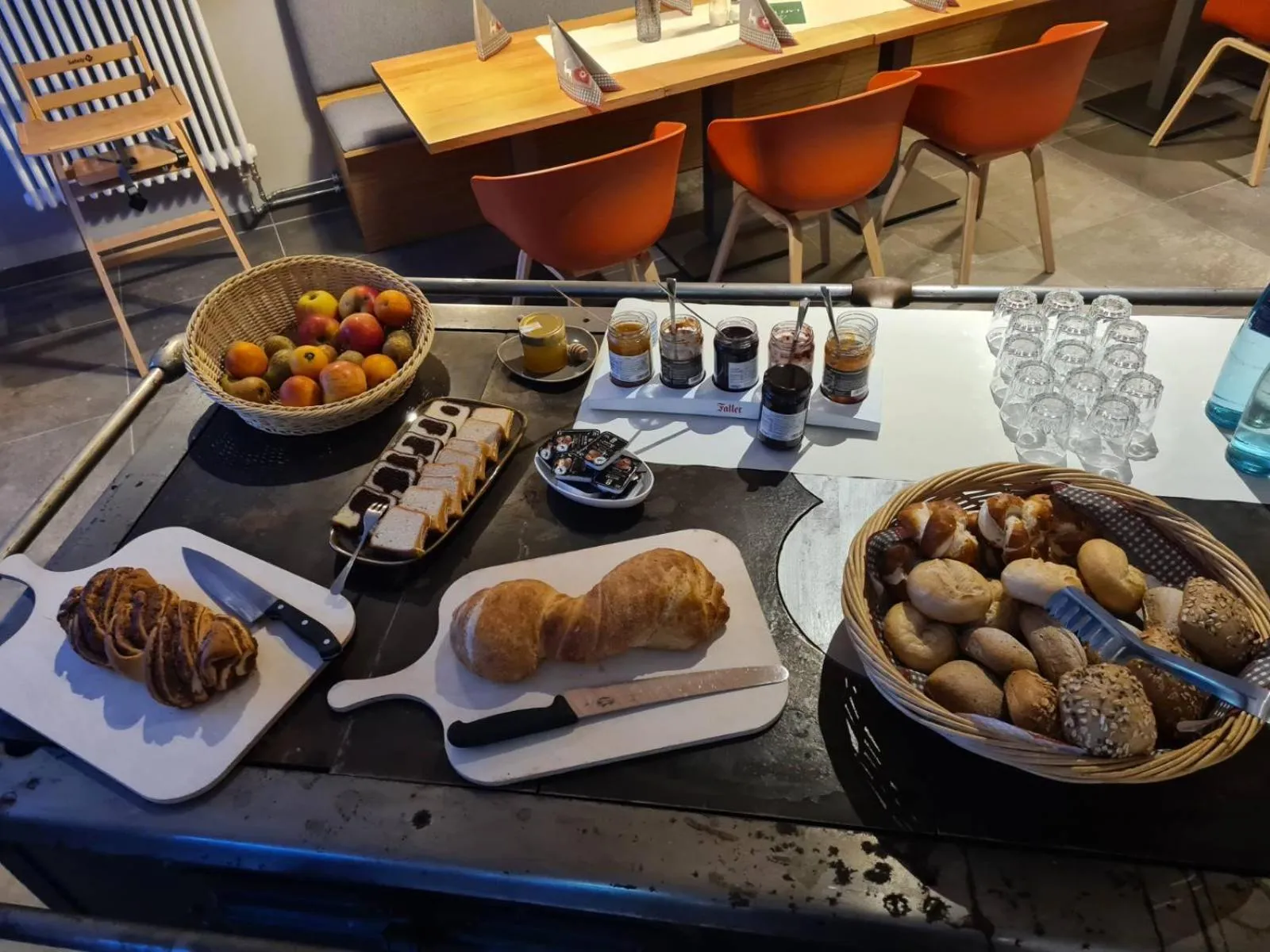 Breakfast in Gasthof Lafette