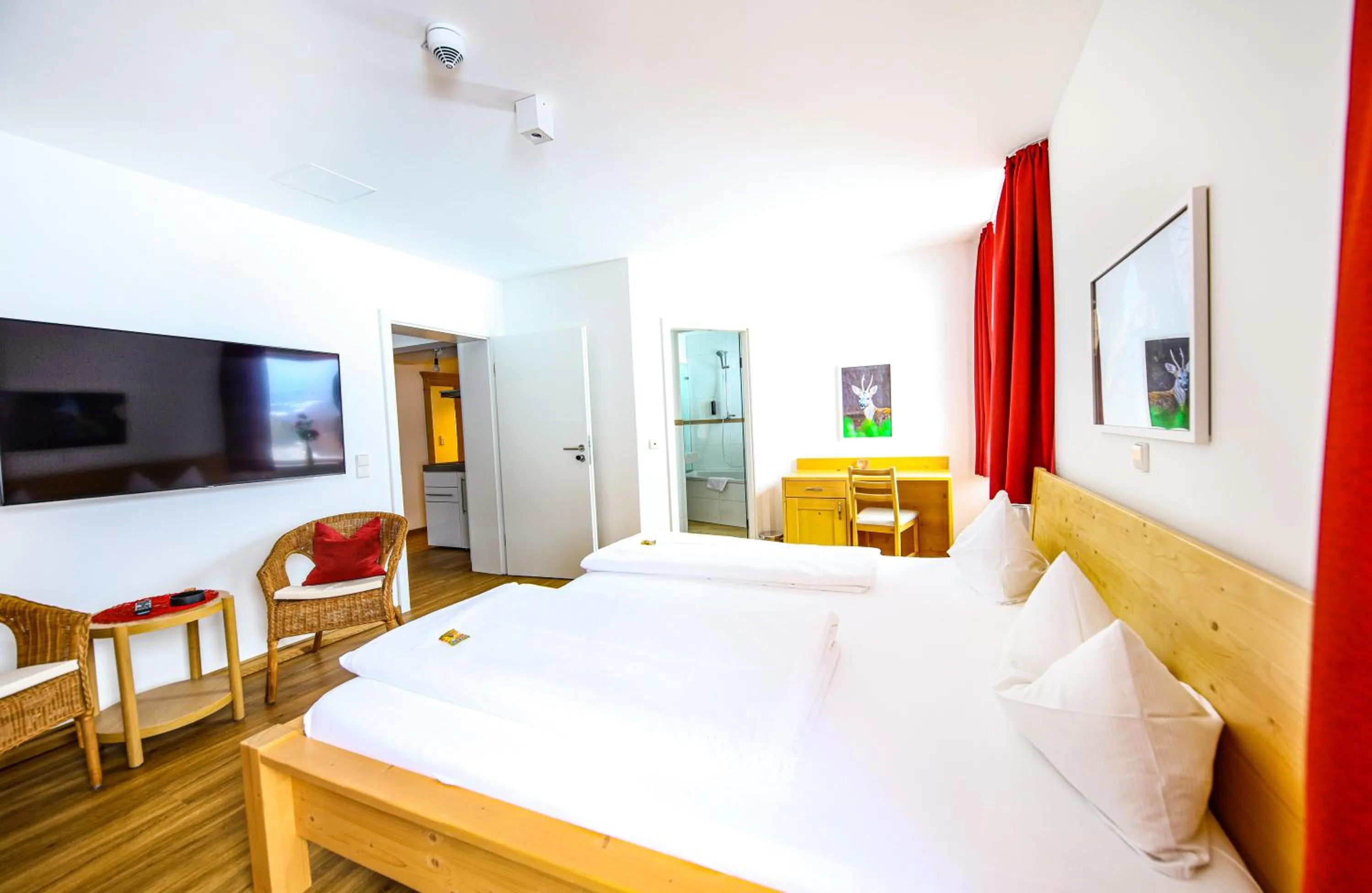 Bed in Gasthof Lafette