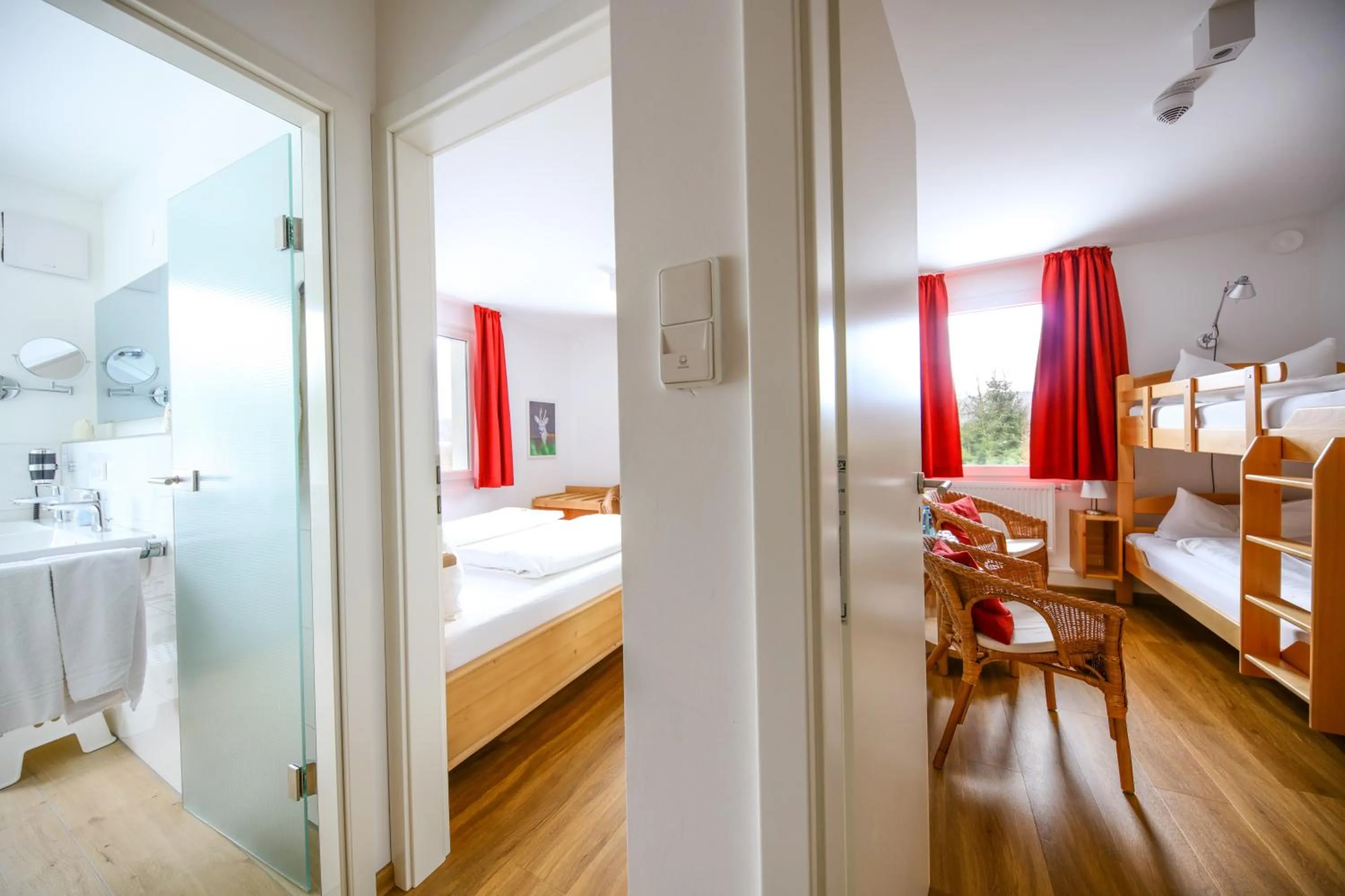 Photo of the whole room, Bed in Gasthof Lafette