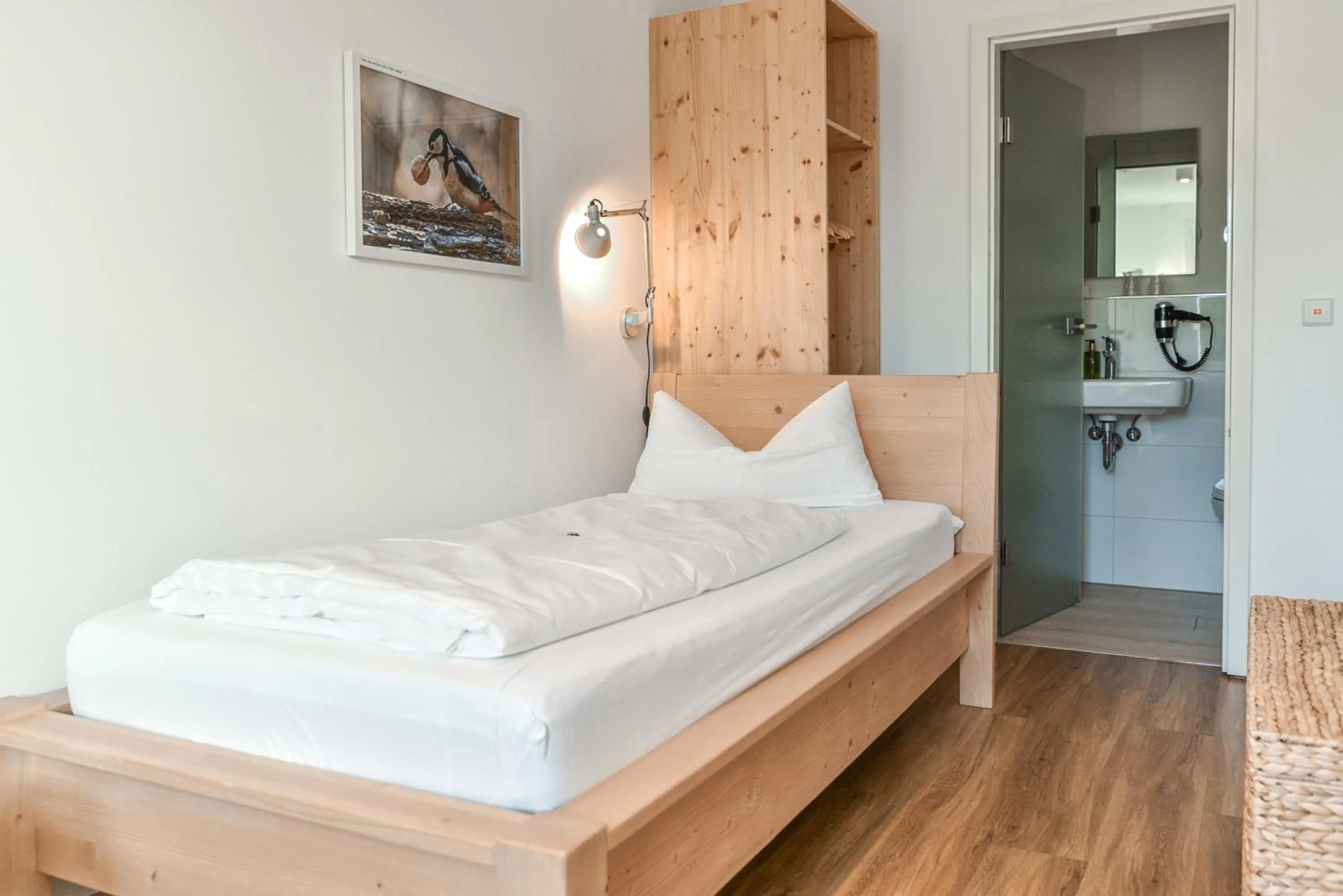 Bed in Gasthof Lafette