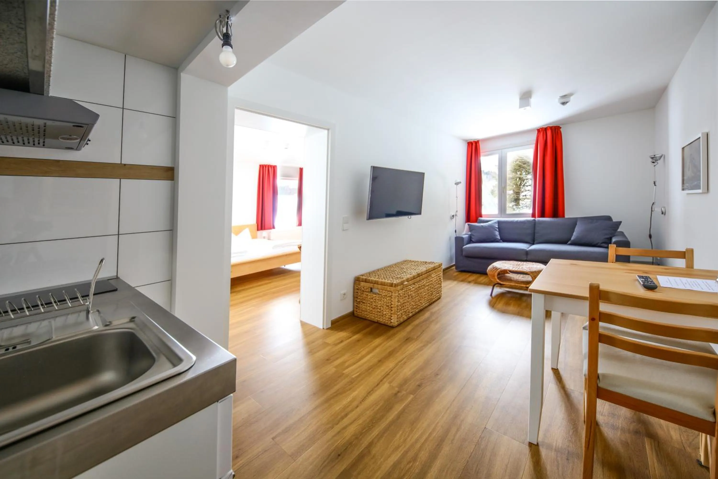 Seating area in Gasthof Lafette