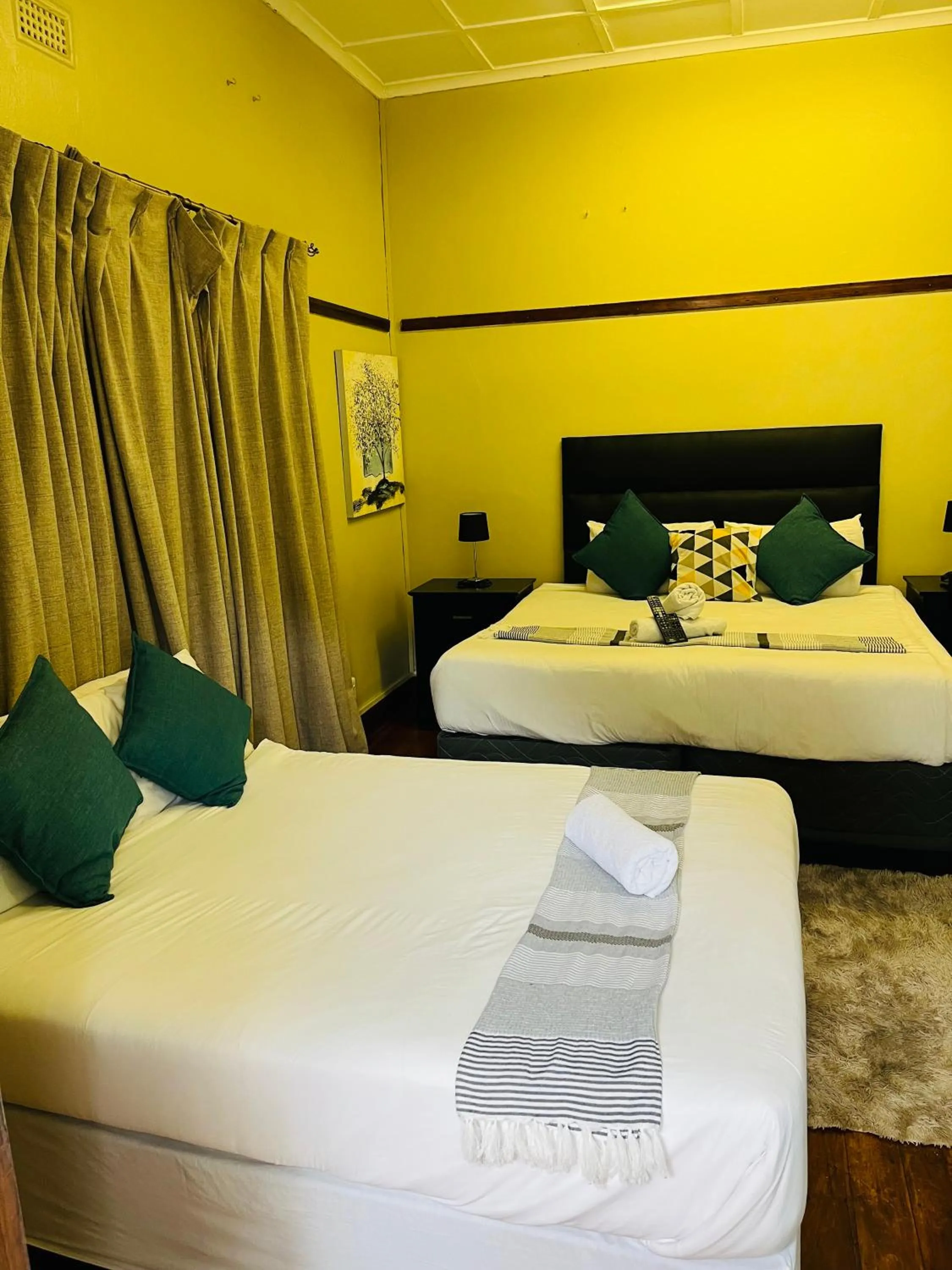 Bed in St Eve Lodge & Spa