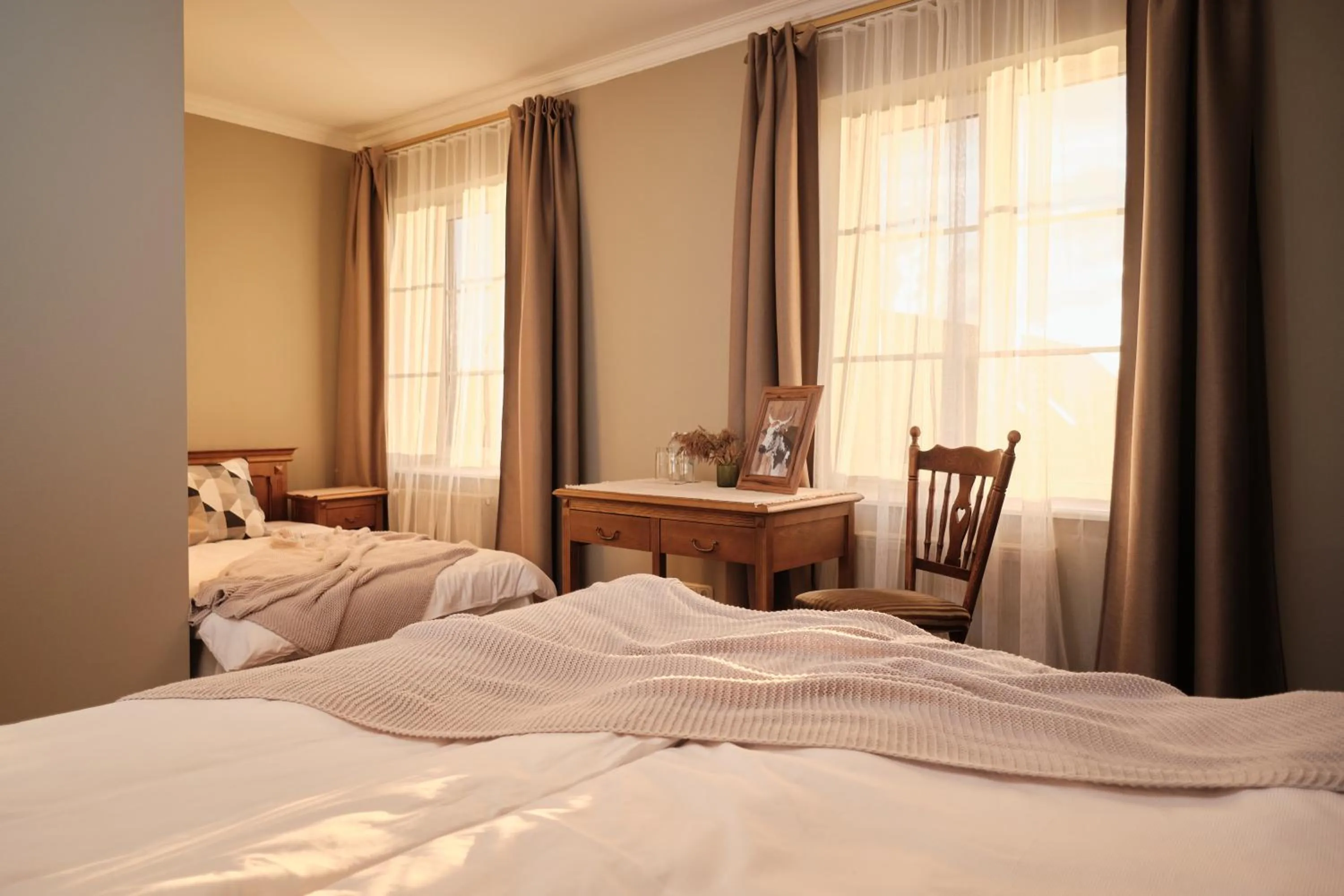 Bed in Hotel Pernigele