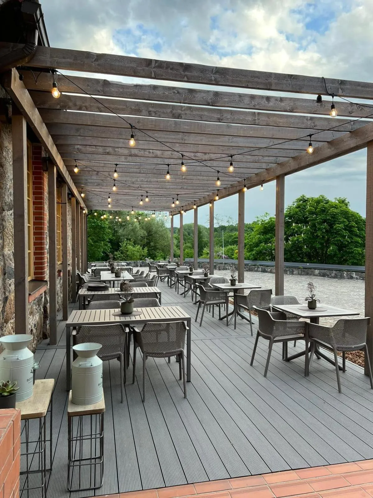 Patio in Hotel Pernigele