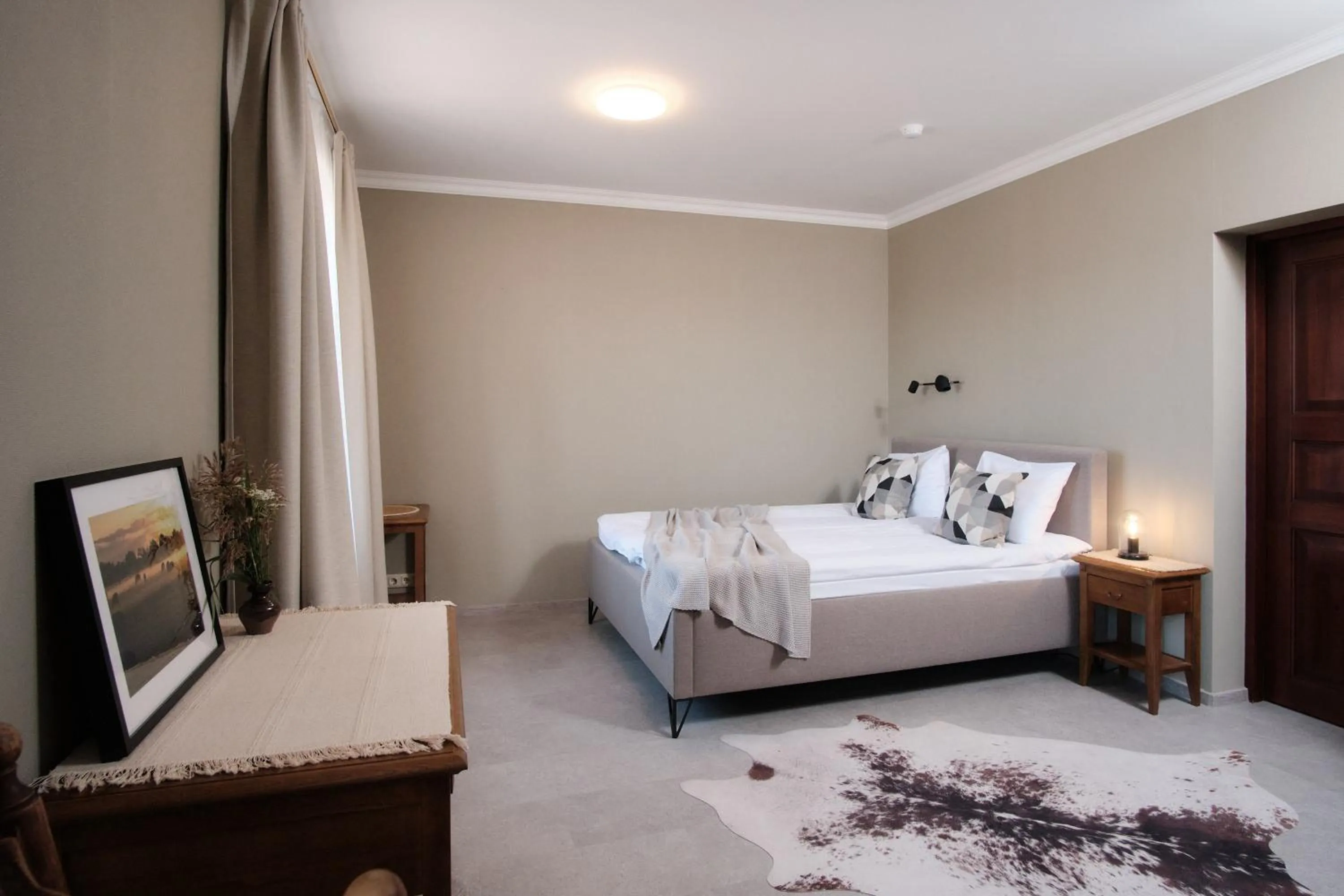 Bed in Hotel Pernigele