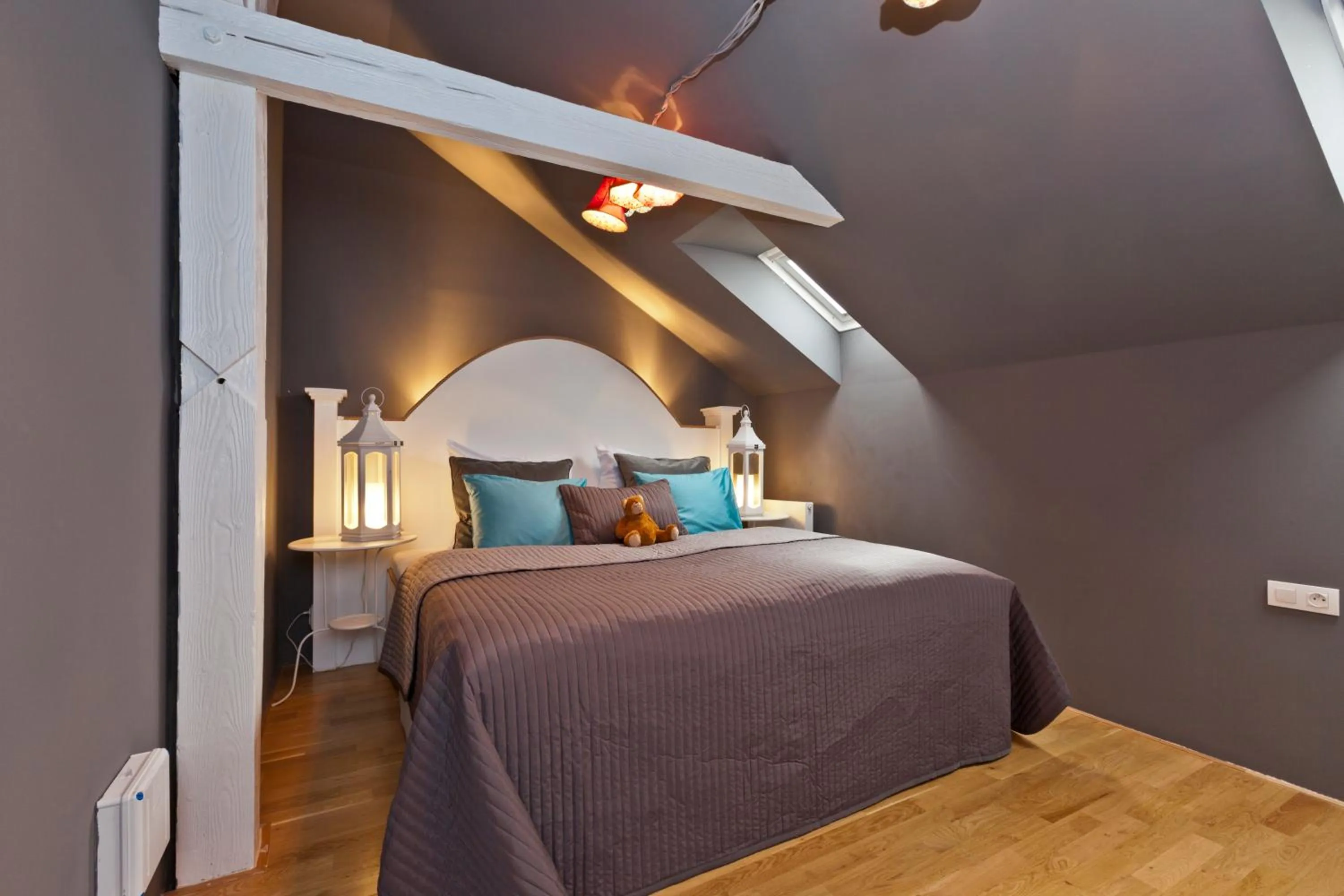 Bedroom, Bed in Royal Prague City Apartments