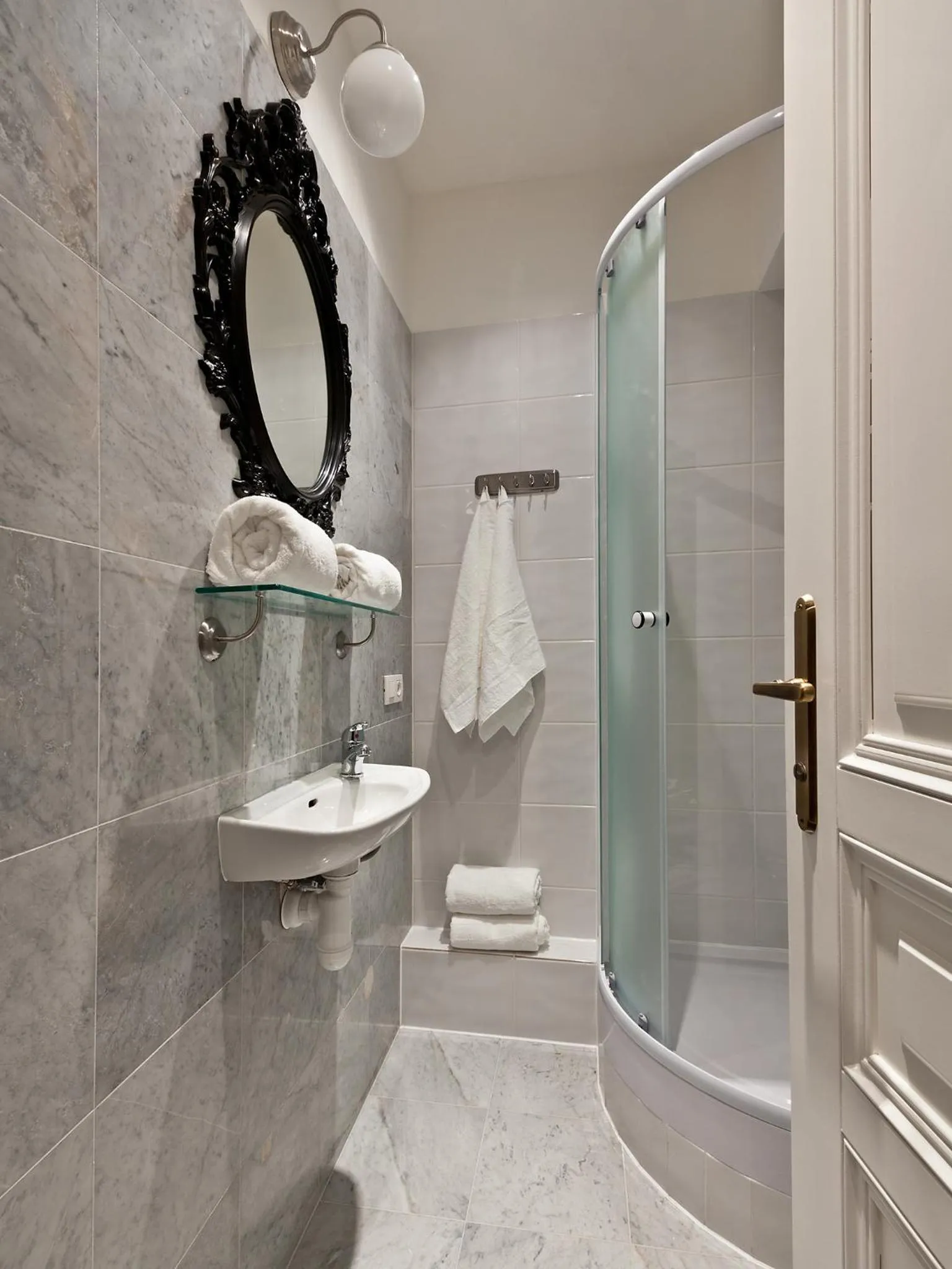 Bathroom in Royal Prague City Apartments