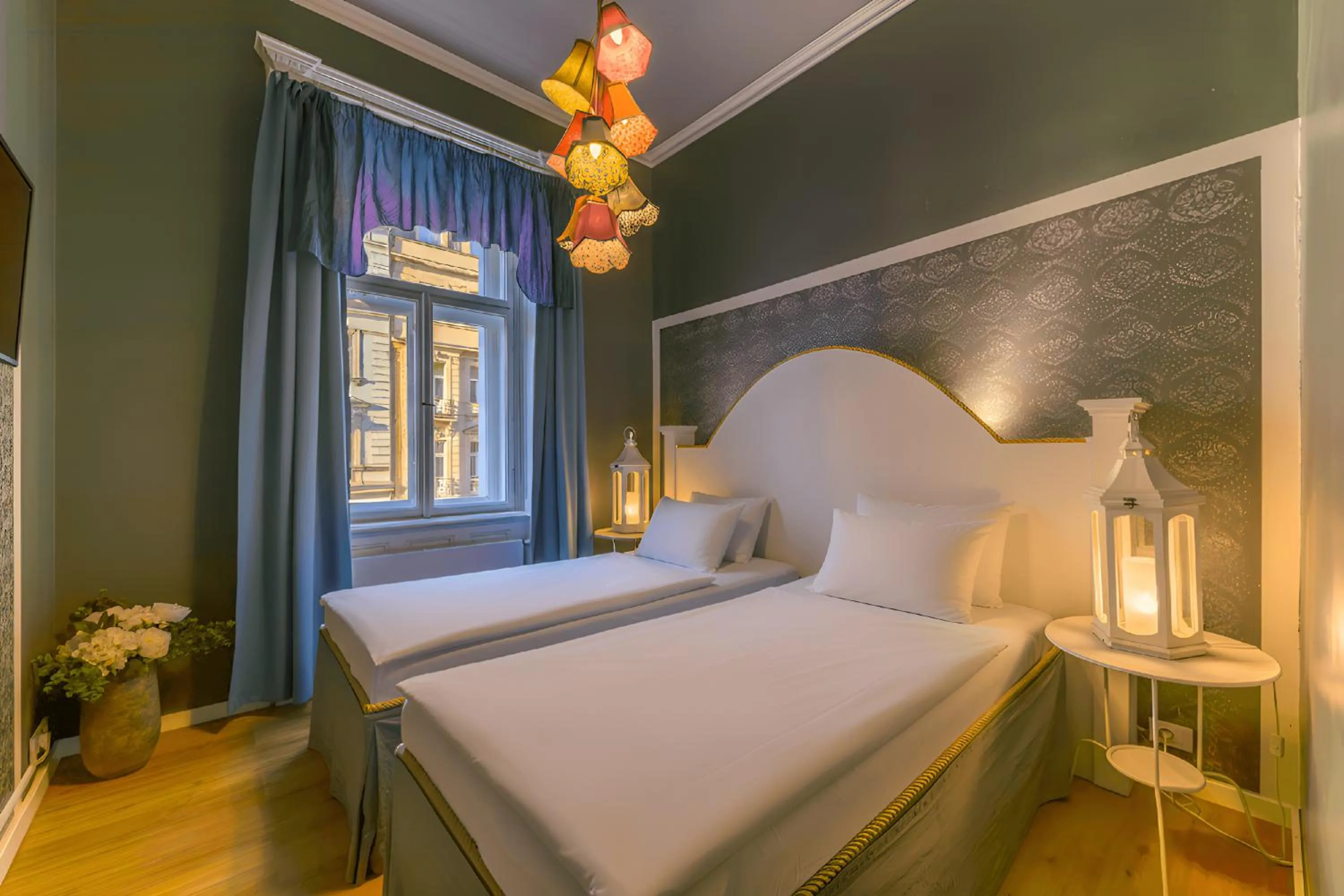 Bedroom, Bed in Royal Prague City Apartments