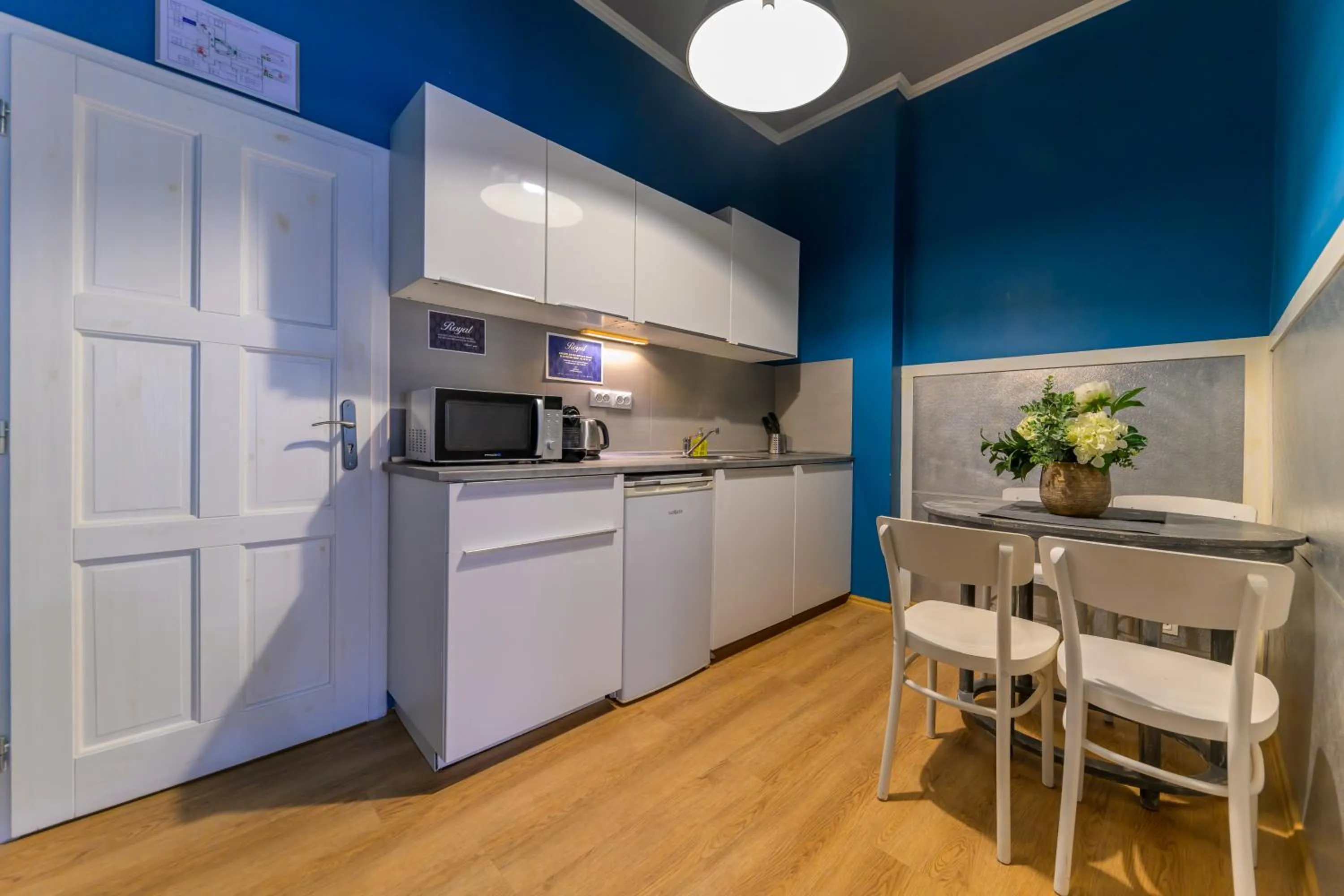 Kitchen or kitchenette in Royal Prague City Apartments