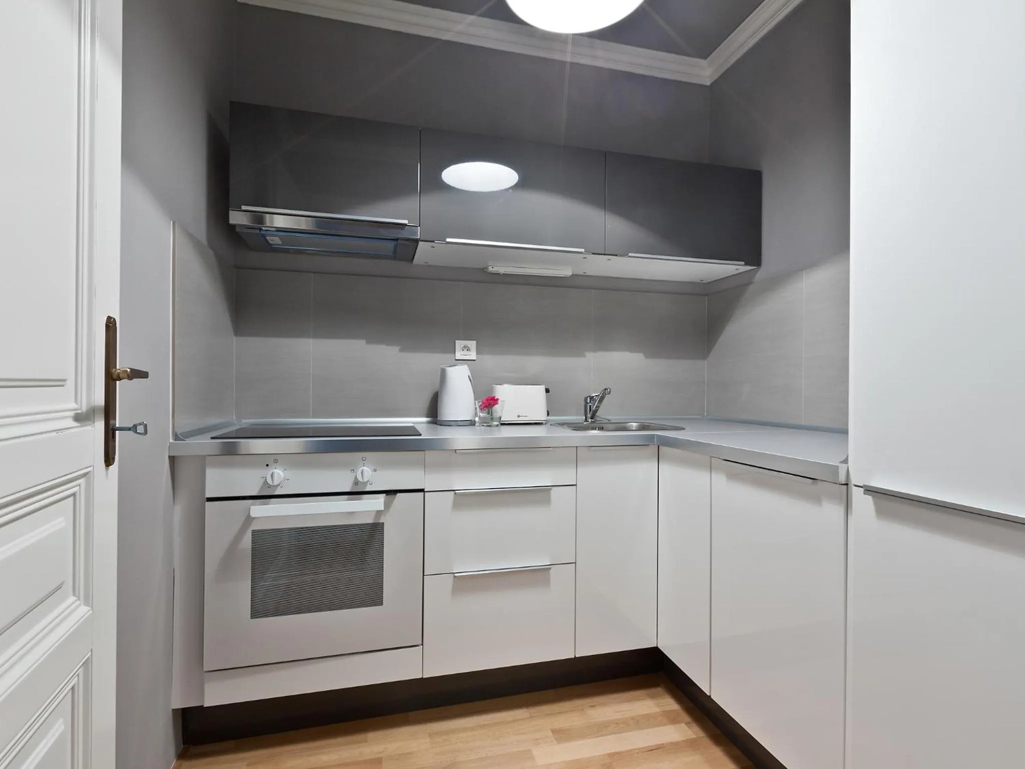 Kitchen or kitchenette in Royal Prague City Apartments